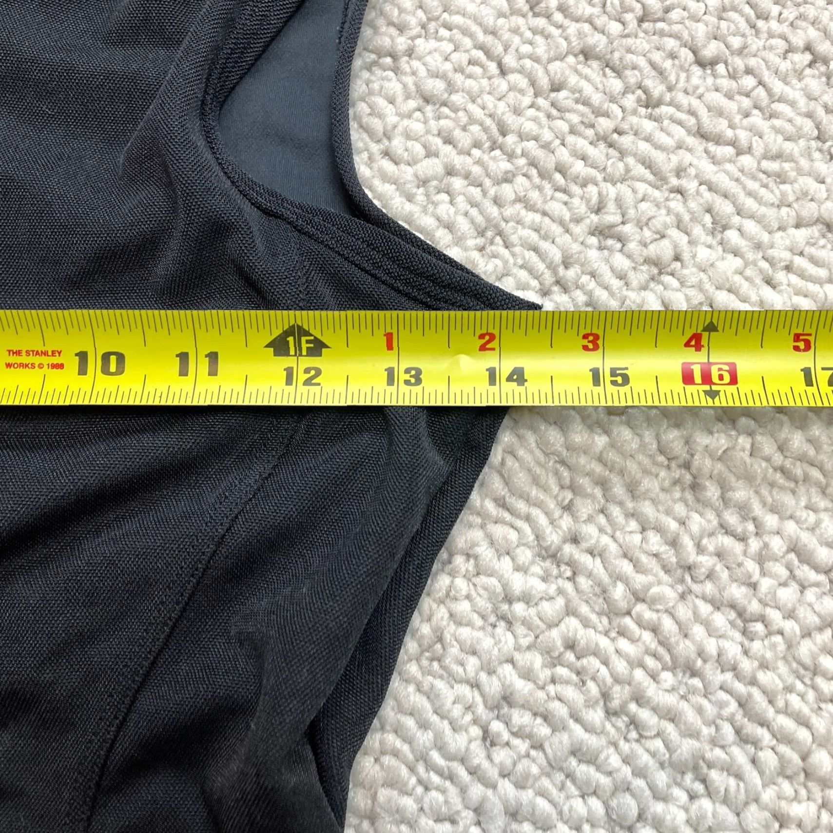 Champion Champion Active Vest Shirt Womens M Black 1/4 Zip Cycling Workout Stretch Size M / US 6-8 / IT 42-44 - 7 Thumbnail