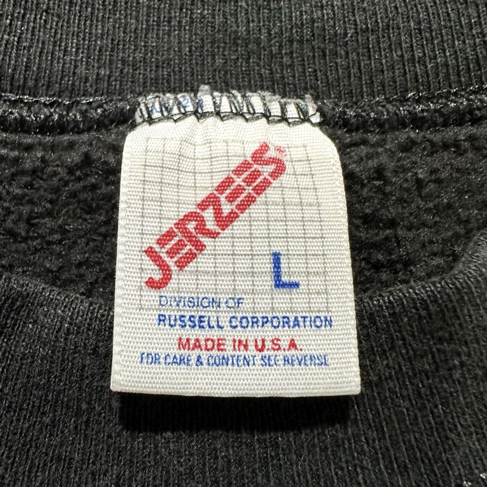 Jerzees VINTAGE Jerzees Sweatshirt Men Large Black Golf Embroidered Crewneck USA Nike Size US L / EU 52-54 / 3 - 4 Thumbnail