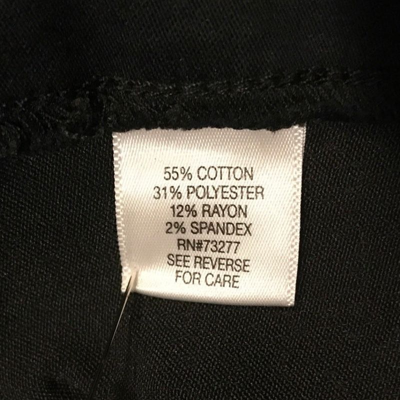 Croft & Barrow Croft & Barrow Black High-Rise Ankle Pants 24W Regular Size 24" / US 00 / IT 34 - 5 Thumbnail