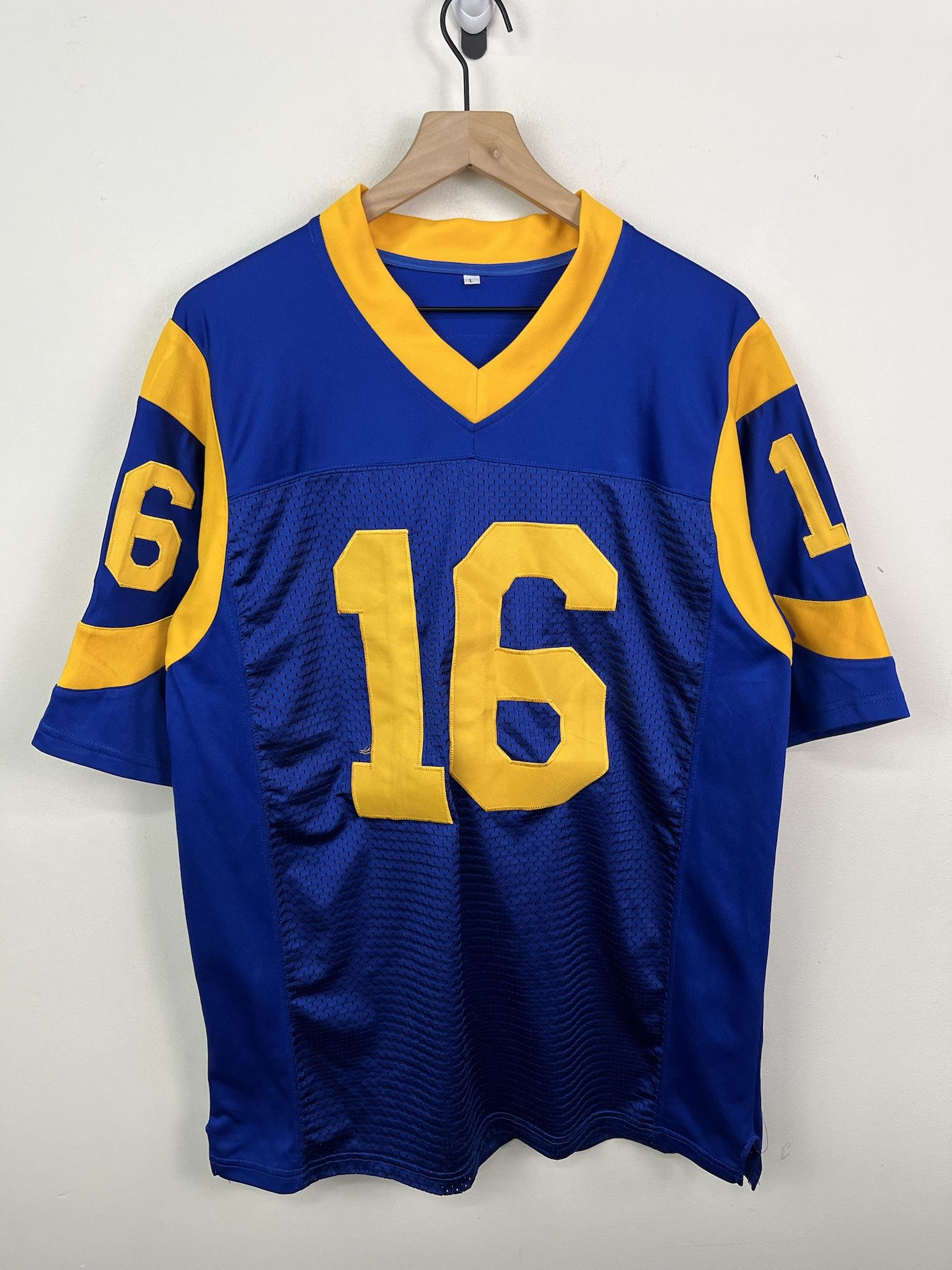 Vintage Vintage Chargers Blue Yellow Football Jersey #16 Size L Size US L / EU 52-54 / 3 - 1 Thumbnail