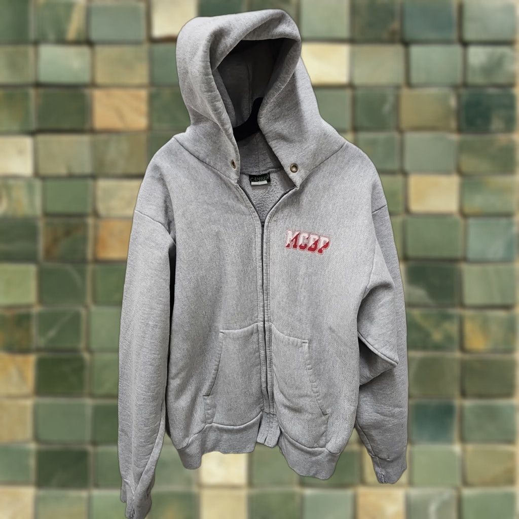 Vintage VINTAGE Camber Hoodie Mens L Gray Full Zip Heavyweight Pocketed Sweatshirt Size US L / EU 52-54 / 3 - 1 Thumbnail