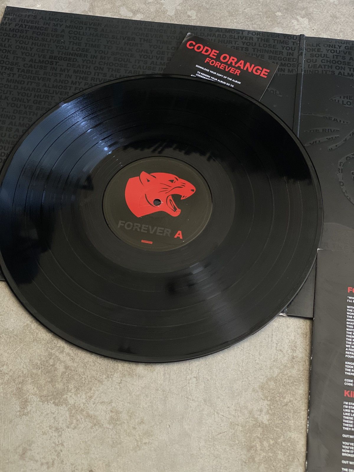 Delicious Vinyl LP vinyl Code Orange Forever black Size ONE SIZE - 6 Thumbnail