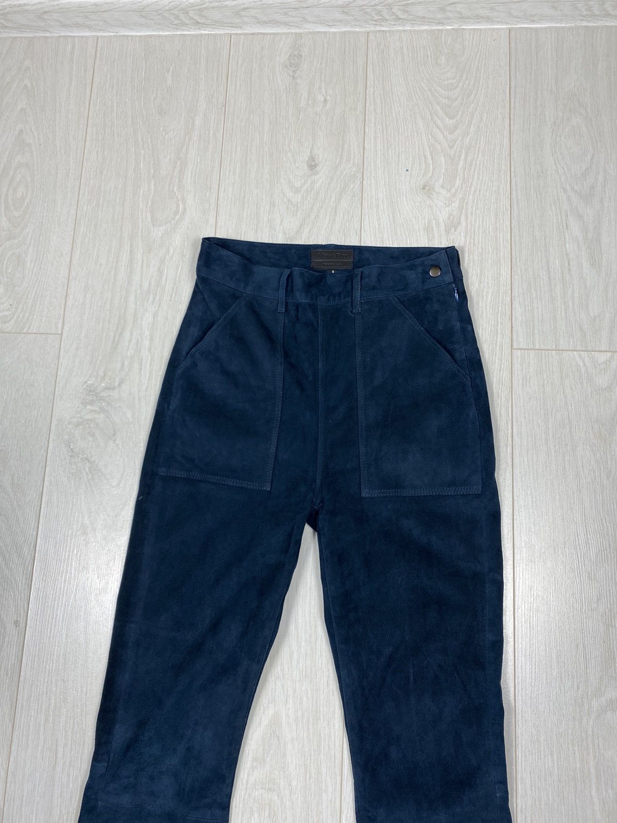 Designer Mon&Pau Cordero Suede Lola Pants Size 27" / US 4 / IT 40 - 7 Thumbnail