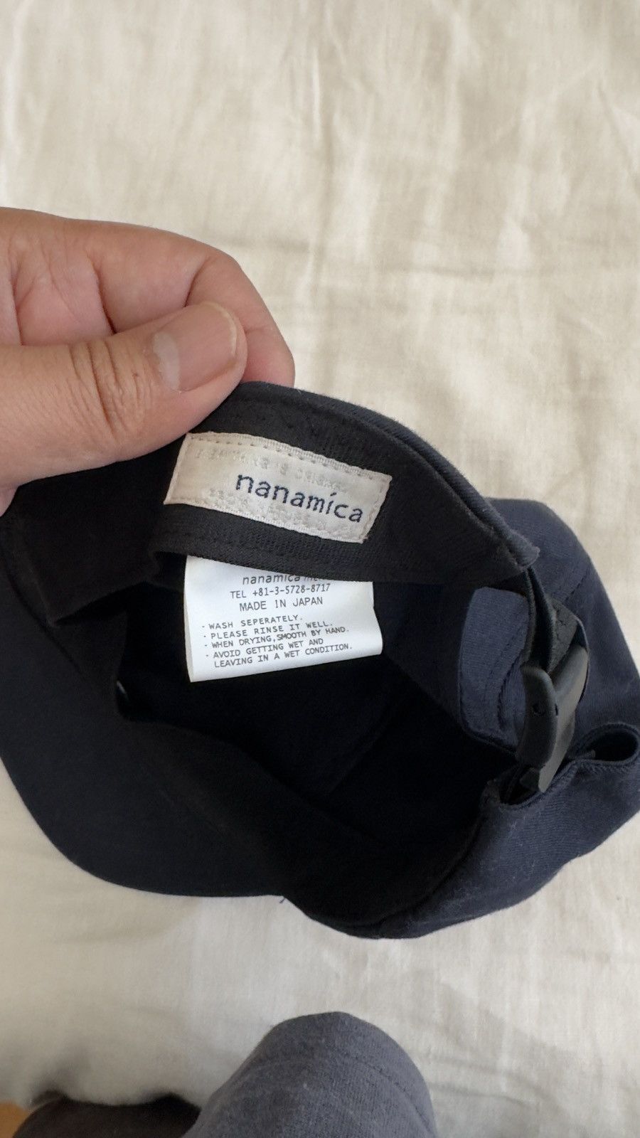 Nanamica Nanamica Navy Chino Cap Size ONE SIZE - 2 Thumbnail