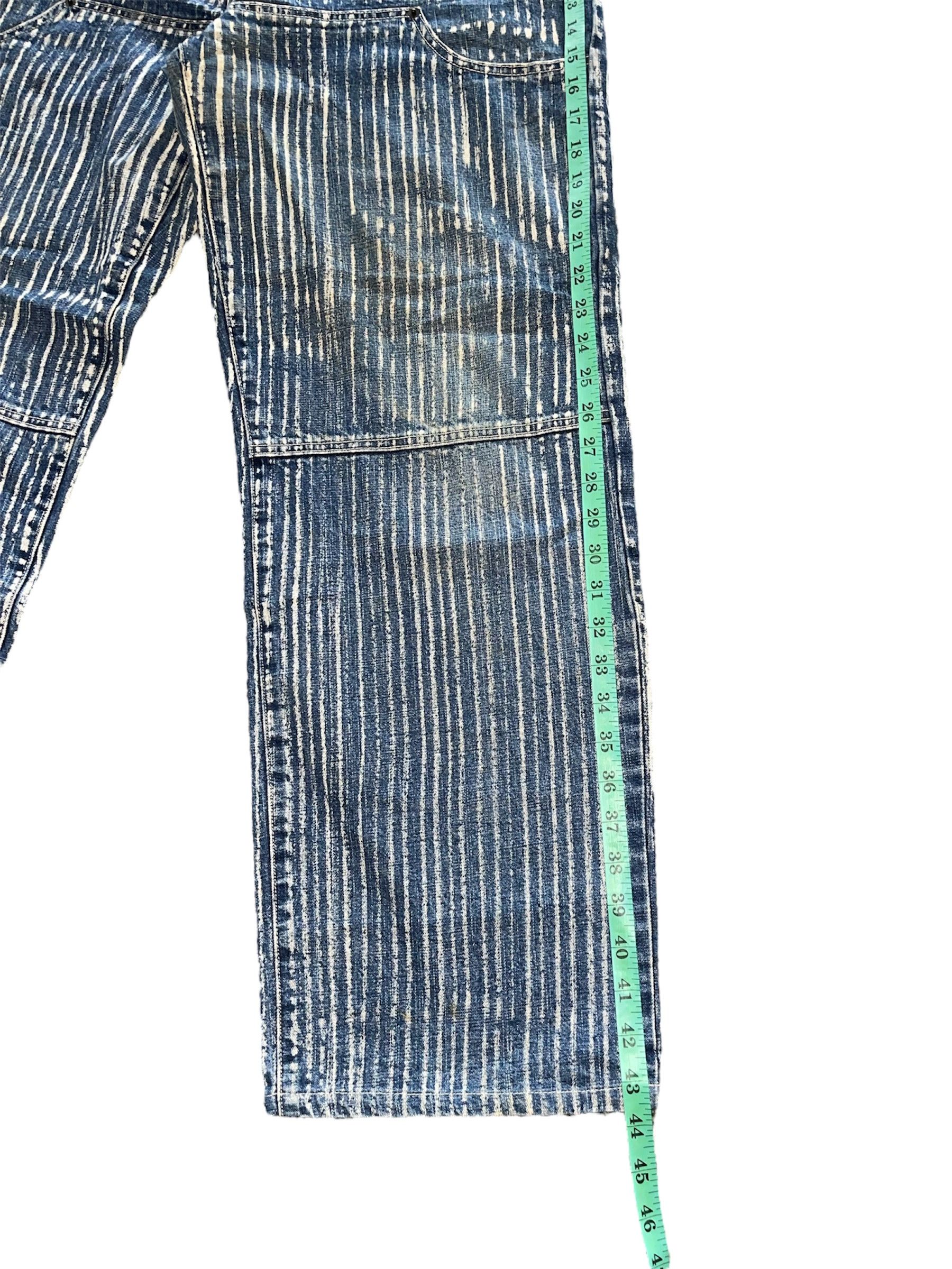 JNCO × Jordan Brand × Vans Vtg 90s Vans Jord Wide Leg Baggy Double Pocket Knee Lines Size US 34 / EU 50 - 12 Thumbnail