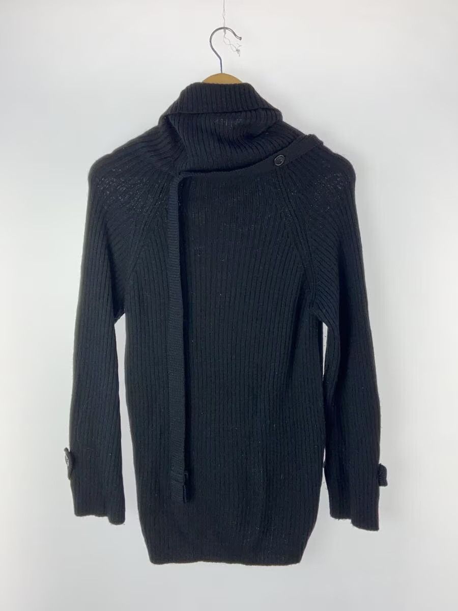 Y's × Yohji Yamamoto Military Strap Ribbed Raglan Knit Sweater Size M / US 6-8 / IT 42-44 - 2 Thumbnail