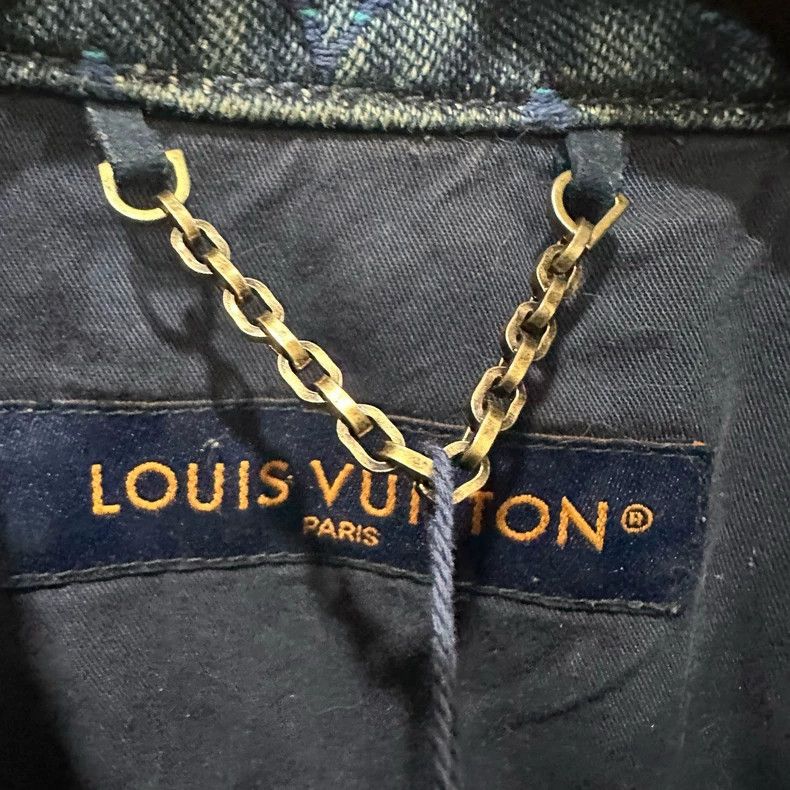 Louis Vuitton Louis Vuitton Gradient color old flower denim short sleeve Size US M / EU 48-50 / 2 - 4 Thumbnail
