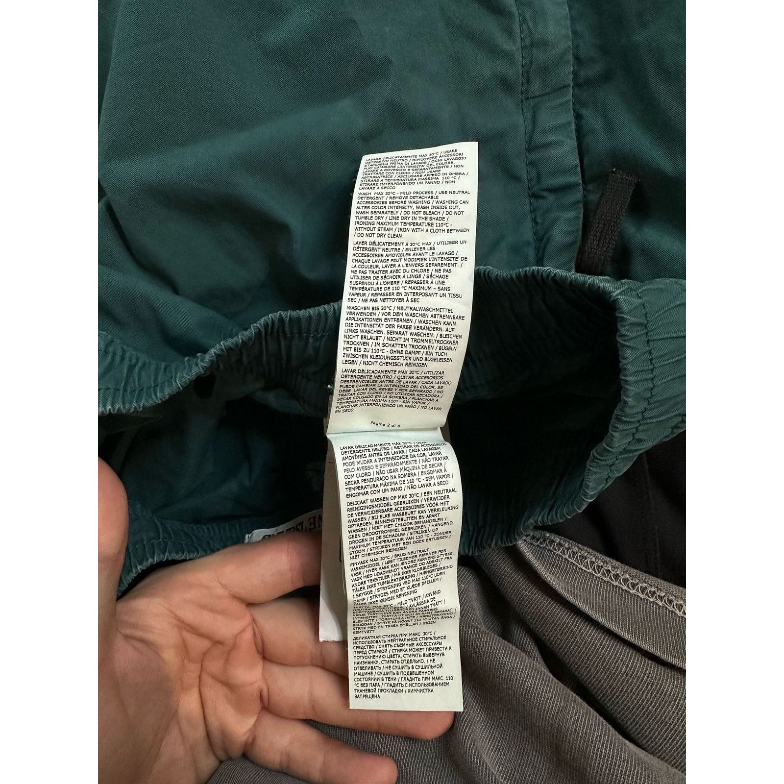 Stone Island Stone Island Cargo Pants Green Used 30 Size US 30 / EU 46 - 5 Thumbnail