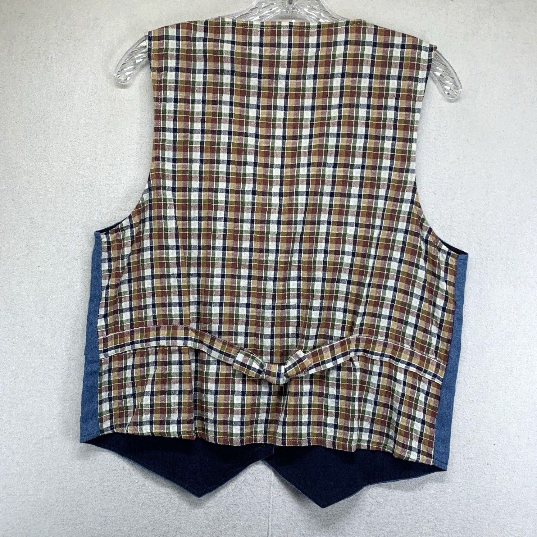 Vintage Vintage Casey Max Small Vest Patchwork Quilt Cottage Wild Animals Detailed Size S / US 4 / IT 40 - 2 Thumbnail