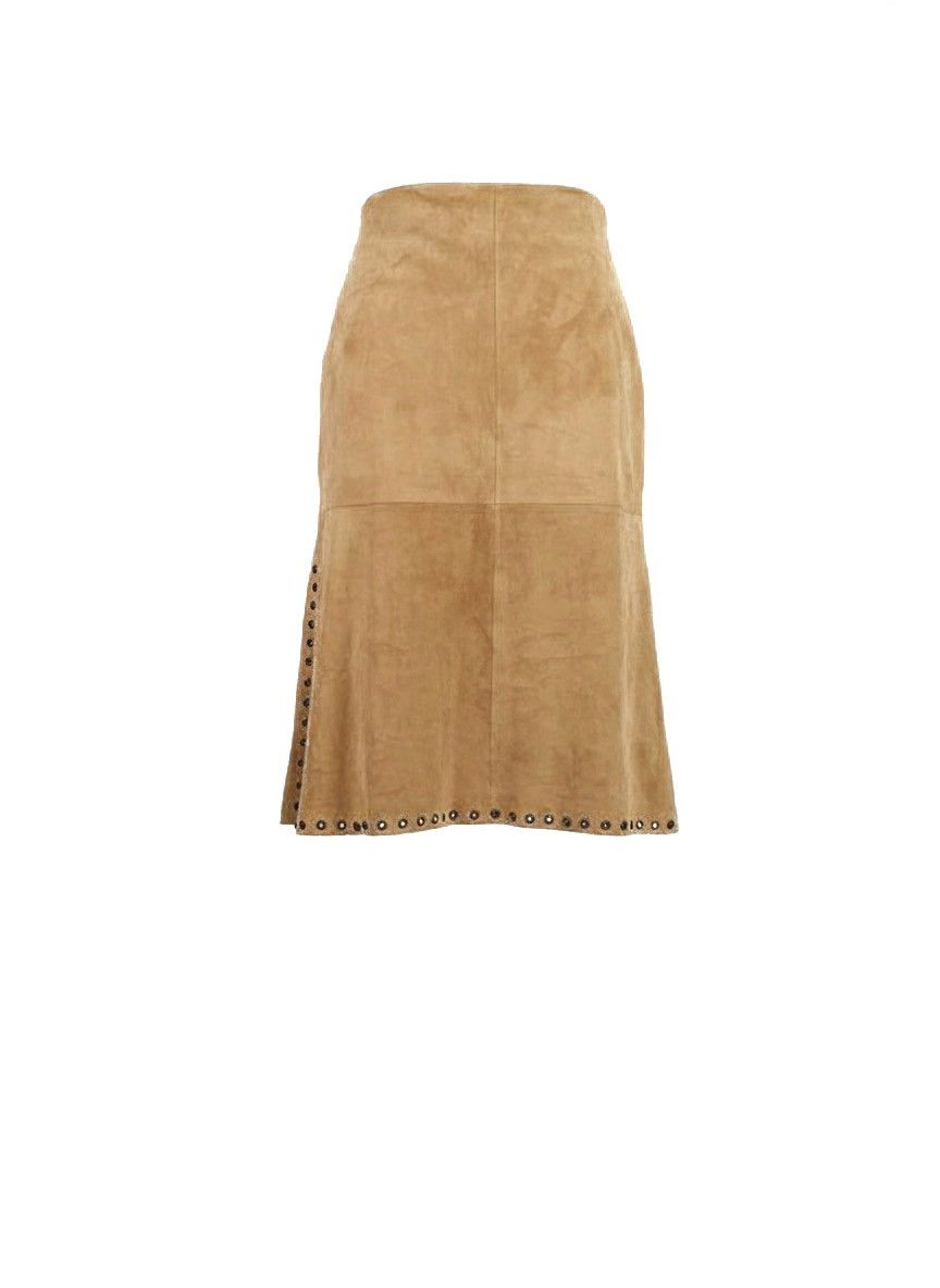 Other karma suede mini skirt — soft luxury italian design Size 32" / US 10 / IT 46 - 12 Thumbnail