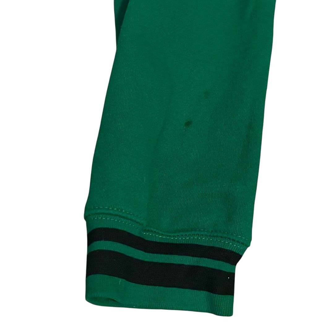 Quiksilver VINTAGE Quiksilver Kelly Green Hoodie y2k Size US L / EU 52-54 / 3 - 3 Thumbnail