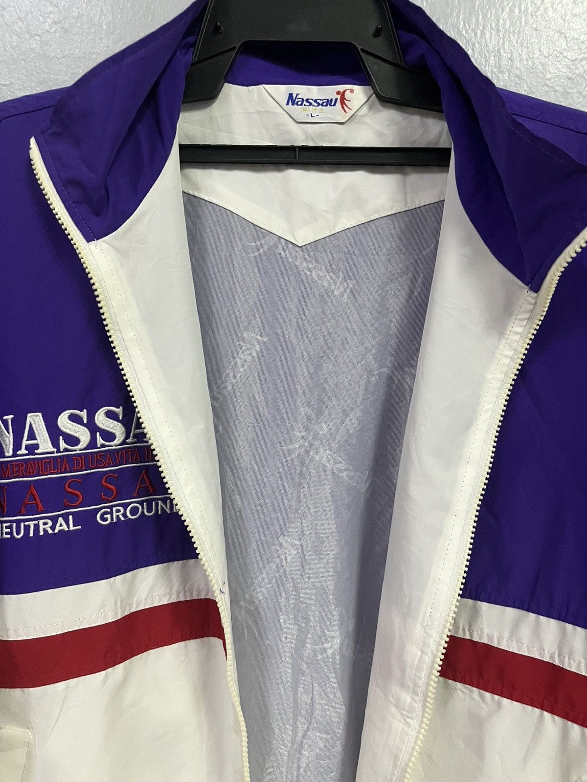 Japanese Brand windbreaker Nassau Neutral Grounds Size US XL / EU 56 / 4 - 5 Thumbnail