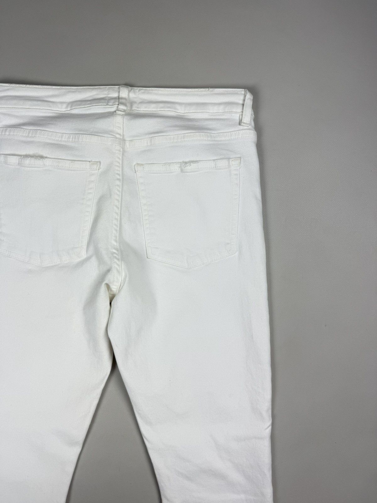 Acne Studios Acne Studios Skin 5 White Vintage Ladies Skinny Jeans Size 29" - 22 Thumbnail