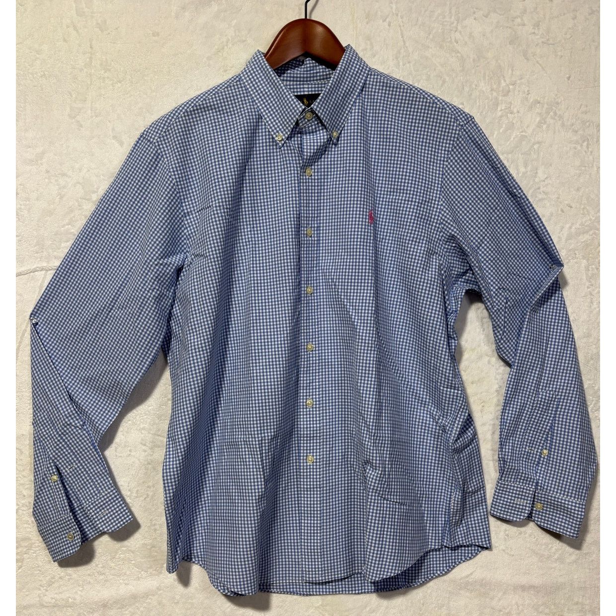Ralph Lauren RALPH LAUREN Men’s Gingham Check Casual Dress Shirt | XL Size US XL / EU 56 / 4 - 2 Thumbnail
