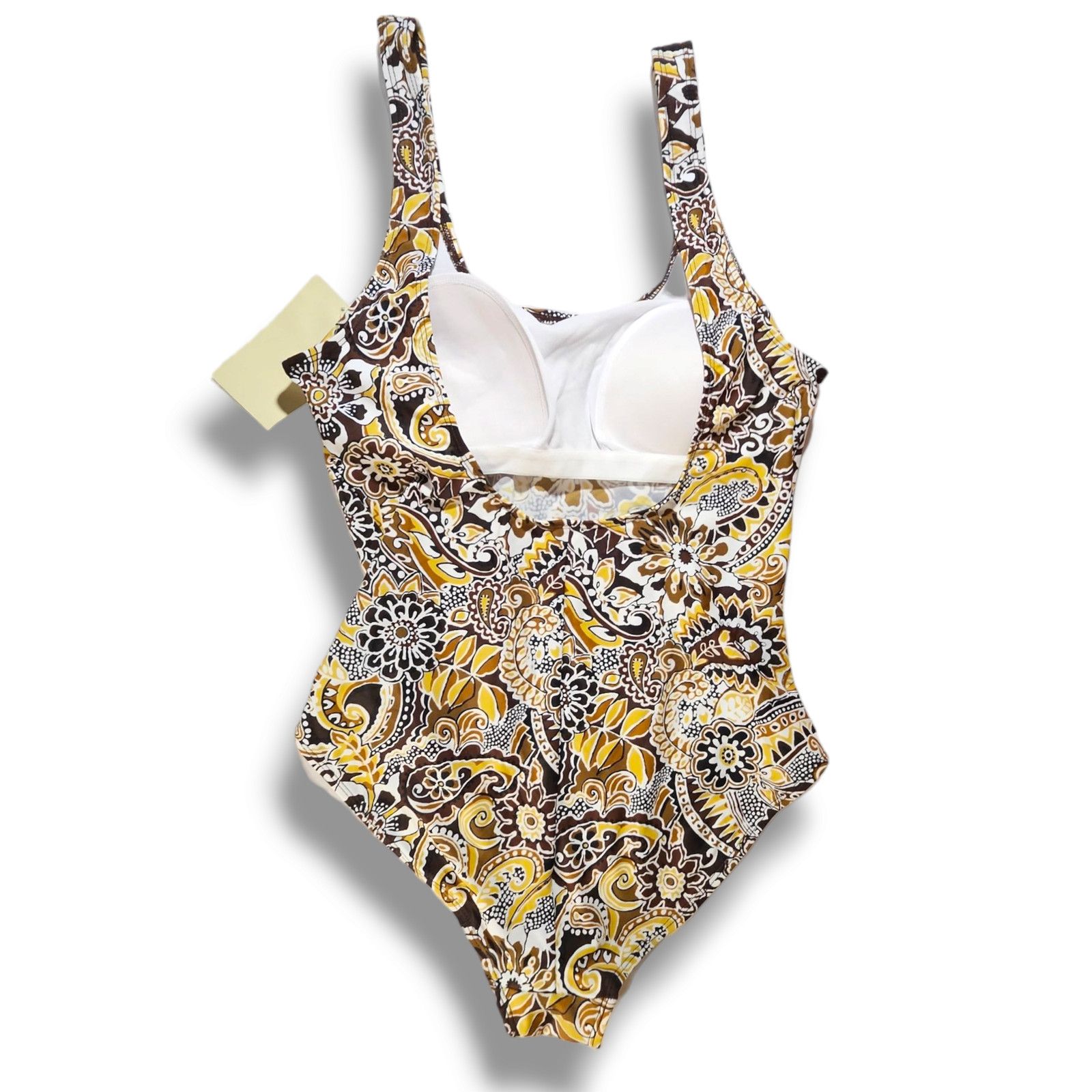Other NWT Aliana Swim Tank Style Paisley One Piece Swimsuit Sz. 14 Size XL / US 12-14 / IT 48-50 - 2 Thumbnail