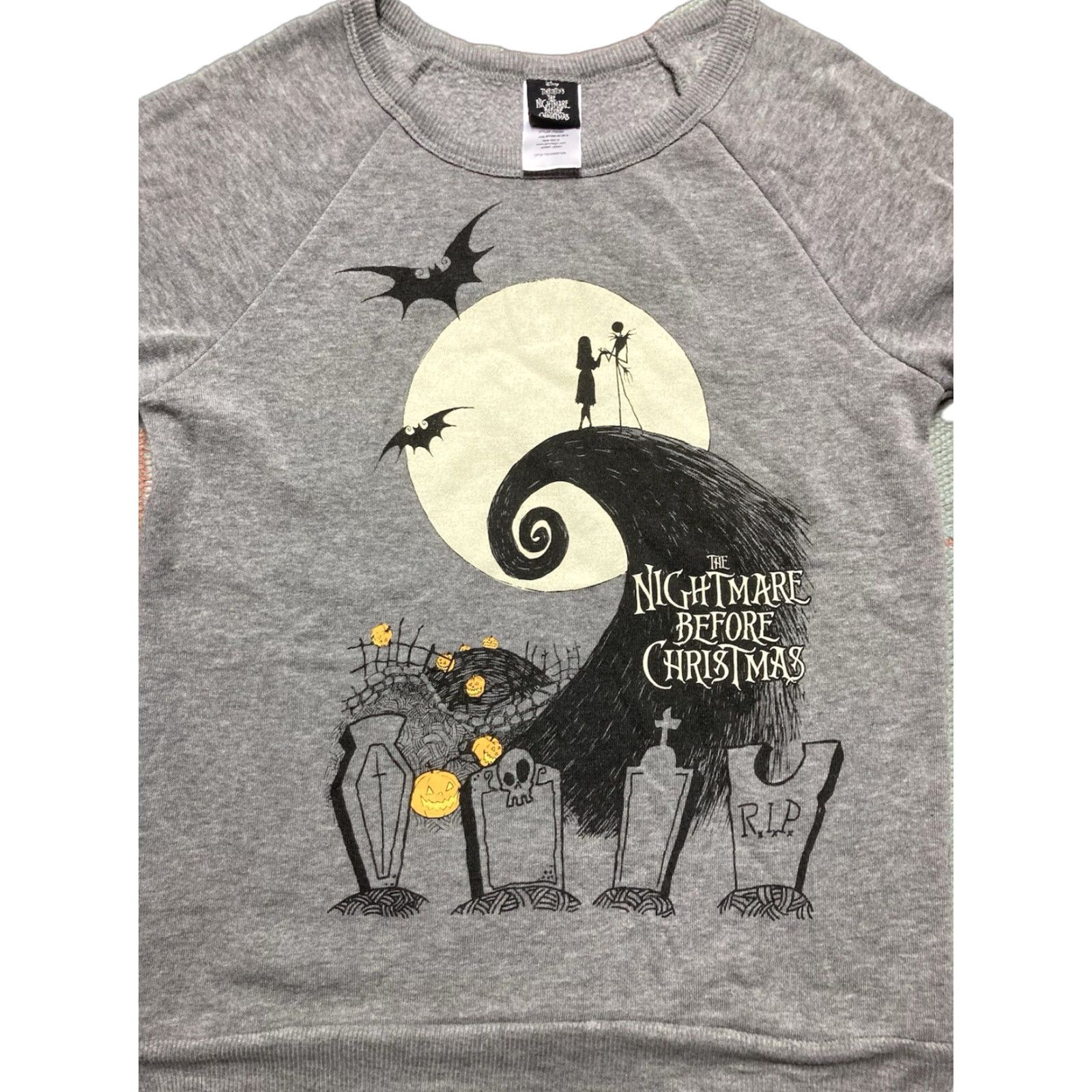 Disney VINTAGE The nightmare before Christmas crewneck sweatshirt Halloween Women’s Small Size S / US 4 / IT 40 - 1 Thumbnail