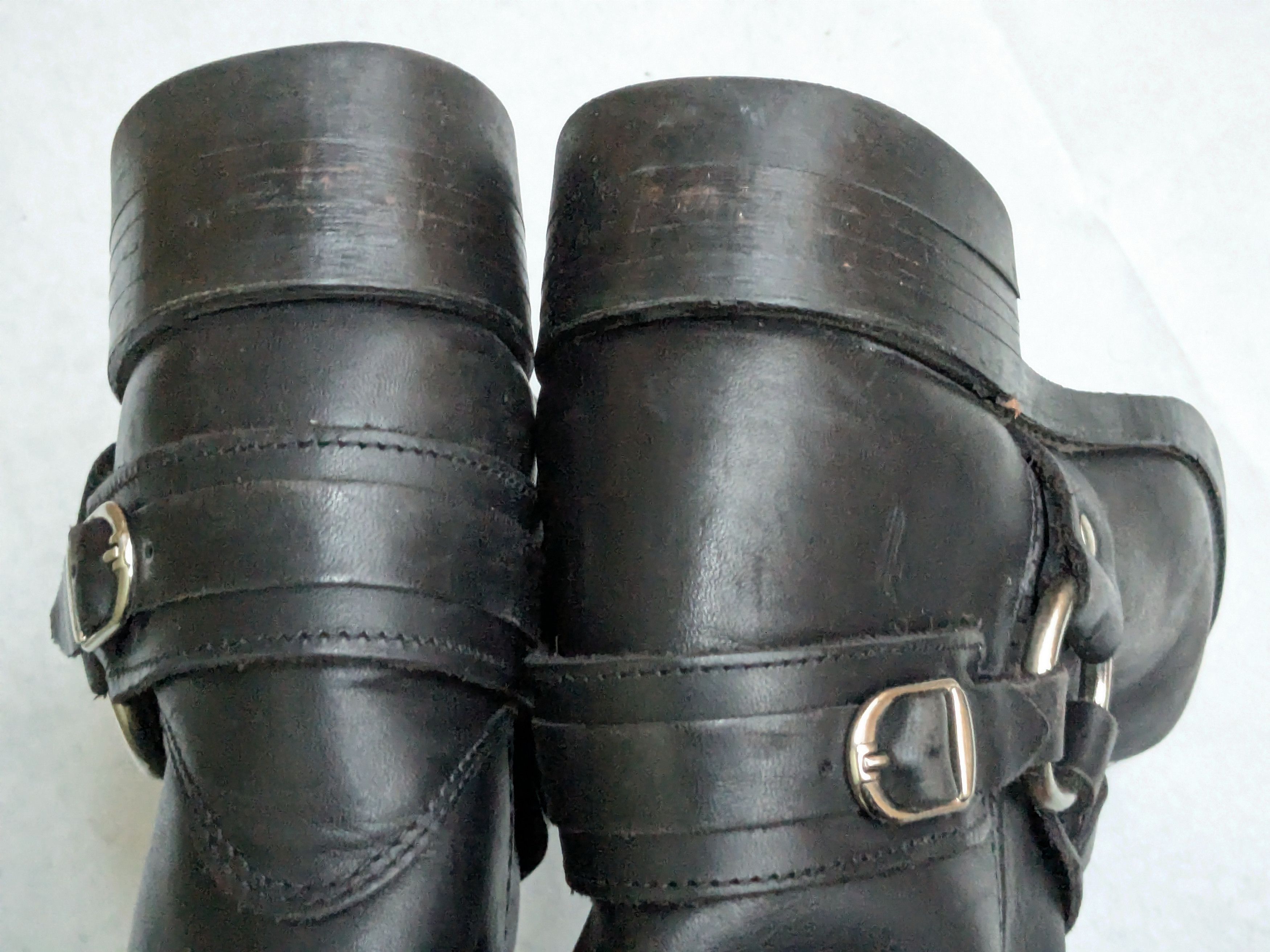 Frye Frye Harness Boots Black 8 M Leather Size US 8 / EU 41 - 12 Thumbnail