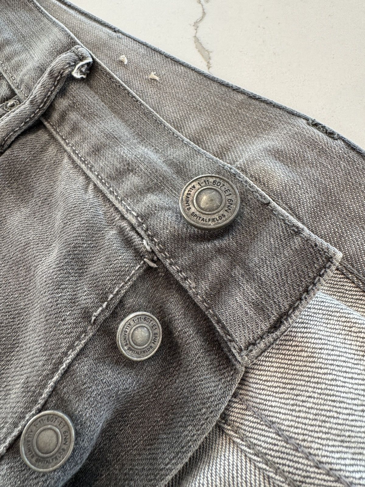 Allsaints AllSaints Razor Fit Men’s Jeans Size US 34 / EU 50 - 5 Thumbnail