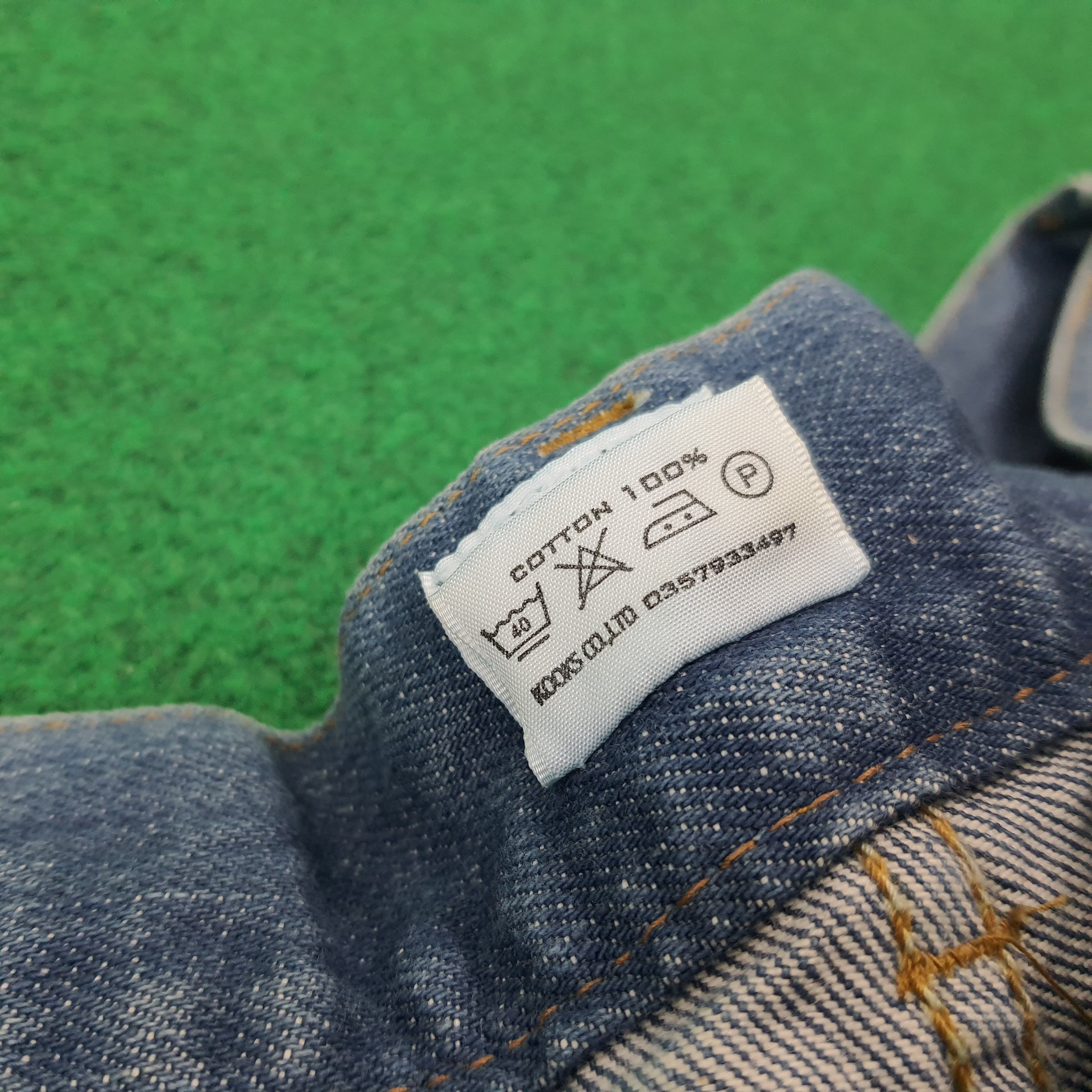Number (N)ine Vintage Number Nine Japan Straight Denim Jeans C272N4 Size US 33 - 8 Thumbnail