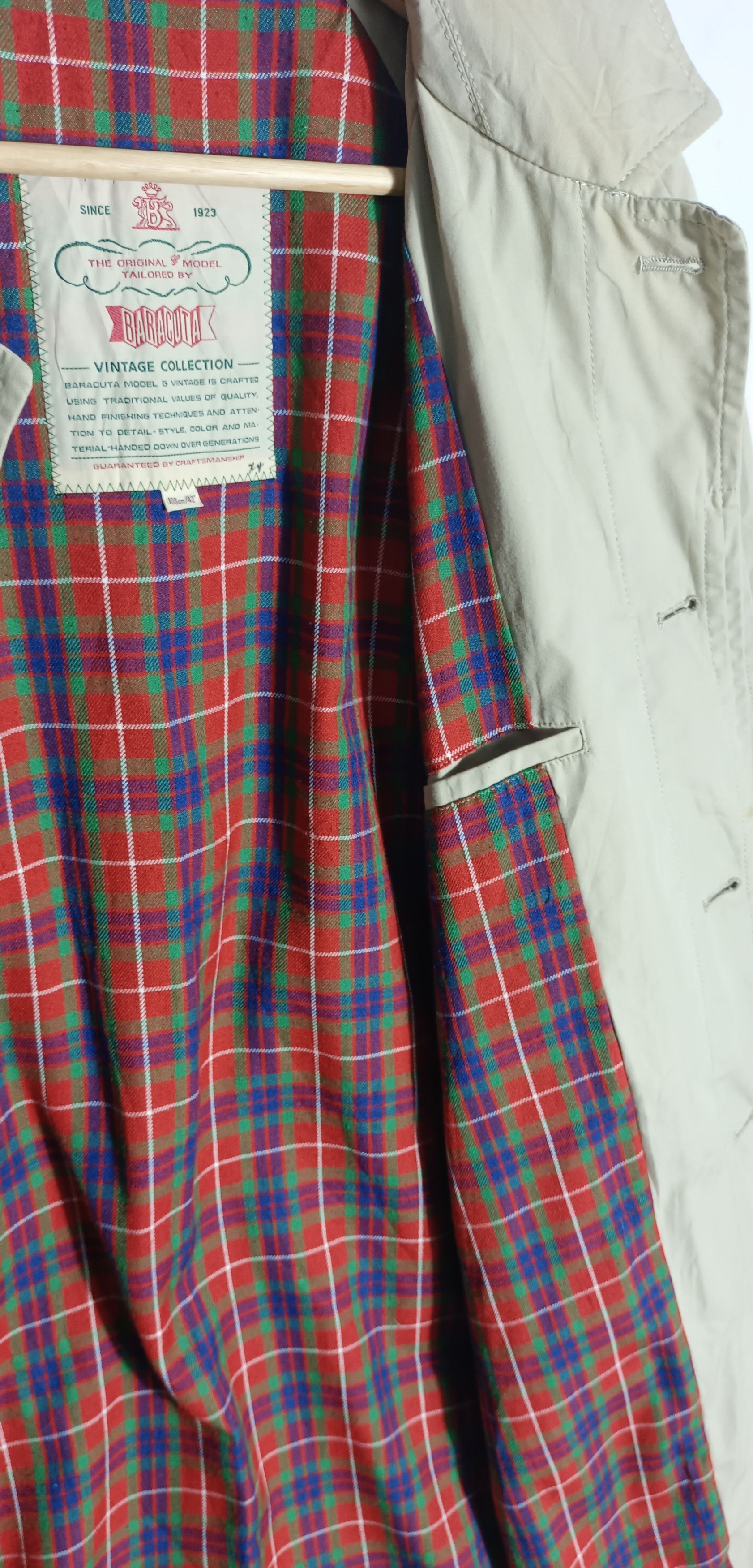 Baracuta Vintage 🔥 BARACUTA Traditional Men Jacket Size US XXL / EU 58 / 5 - 10 Thumbnail