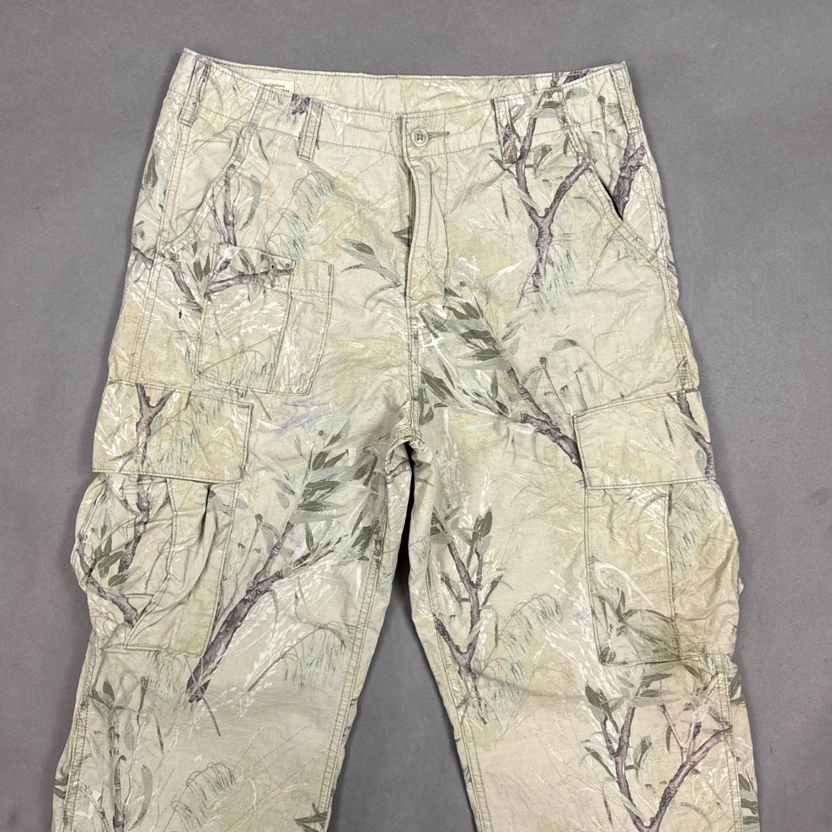 Levi's Levis Pants Mens 32x28 Beige Cargo Parachute Foliage Camo Ripstop Lightweight Size US 32 / EU 48 - 2 Thumbnail