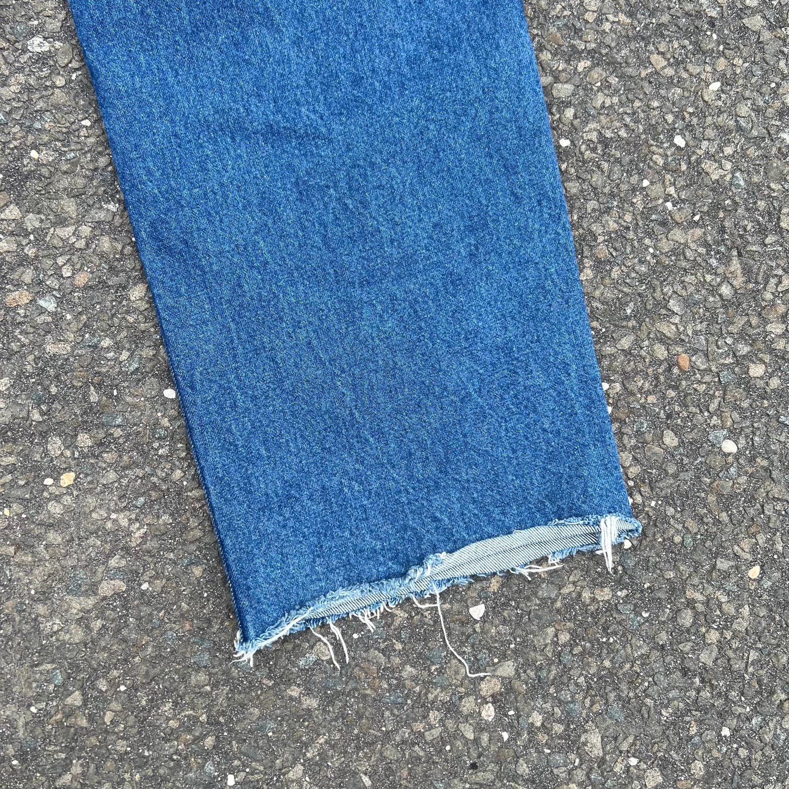 Carhartt × Vintage Vintage carhartt denim jeans blue double knee work wear pant Size US 34 / EU 50 - 7 Thumbnail