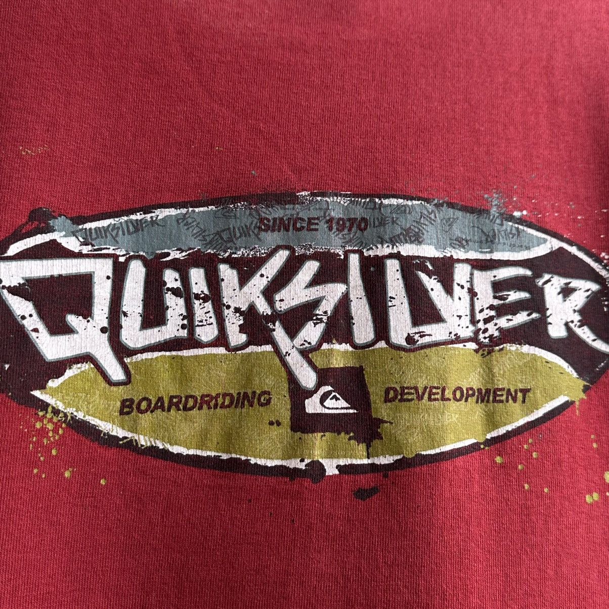 Quiksilver × Vintage Vintage 90s Quiksilver Big Logo Tee Size US L / EU 52-54 / 3 - 5 Thumbnail