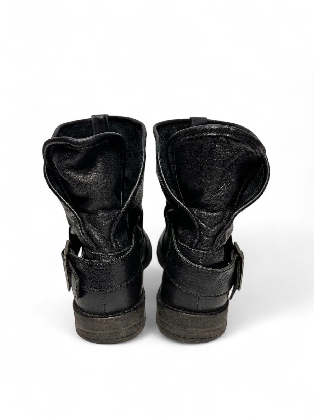A.S.98 Buffalo Black Platform Boots Vintage Y2K Streetwear Style Size US 9 / IT 39 - 8 Thumbnail