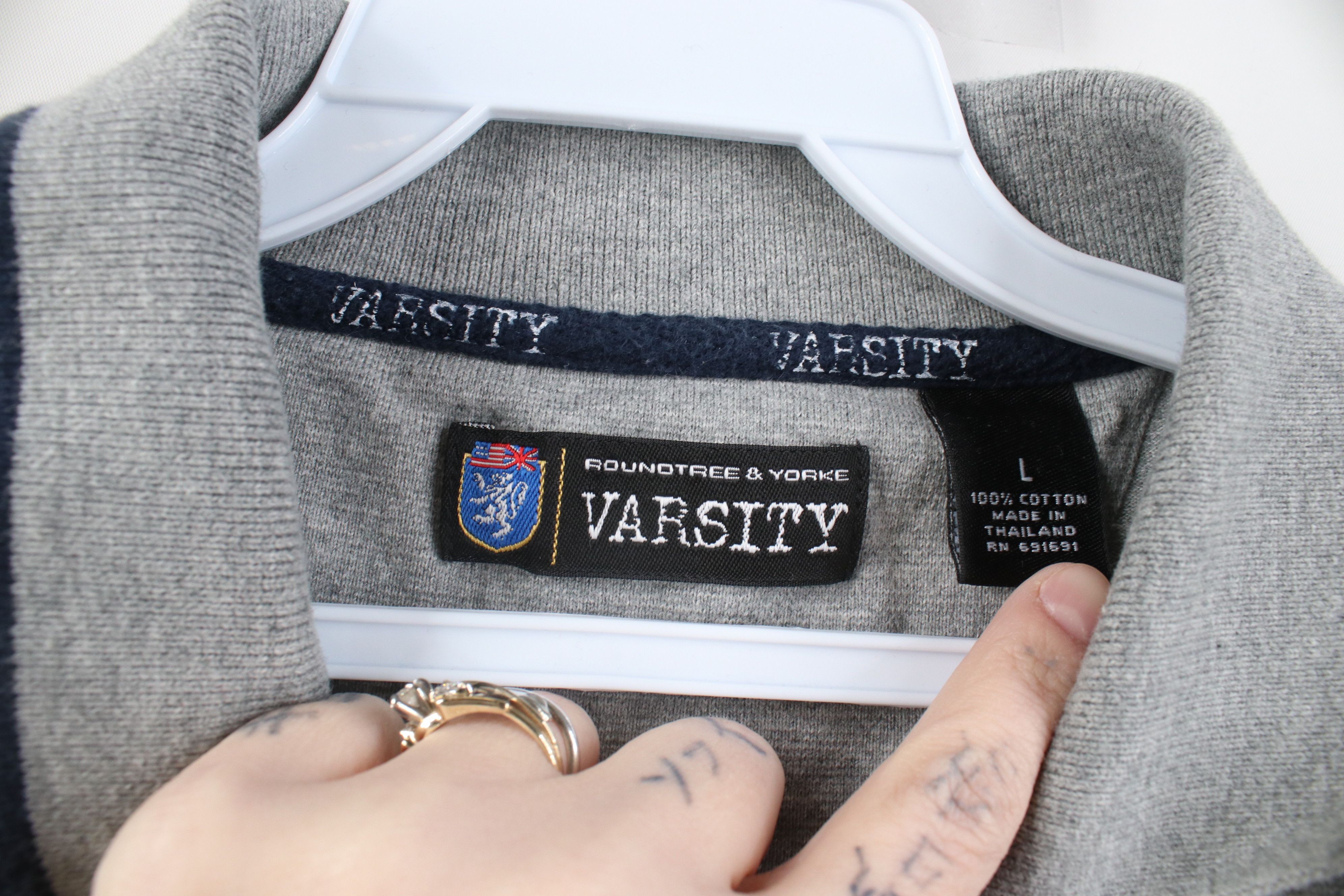 Vintage Vintage 90s Y2K Streetwear Collared Rugby Polo Shirt Size US L / EU 52-54 / 3 - 6 Thumbnail