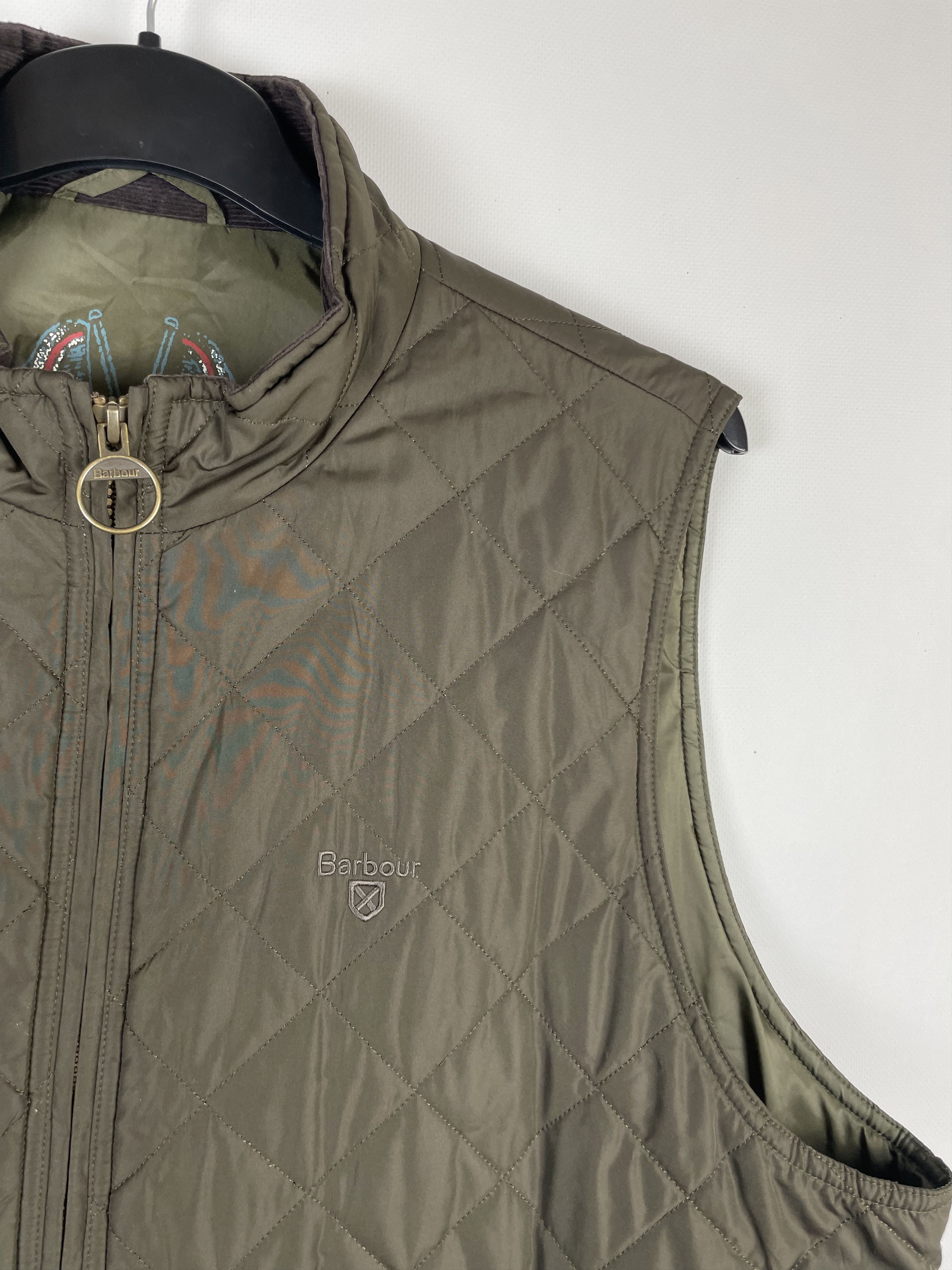 Barbour Vintage Barbour Vest Mens Size US XXL / EU 58 / 5 - 4 Thumbnail