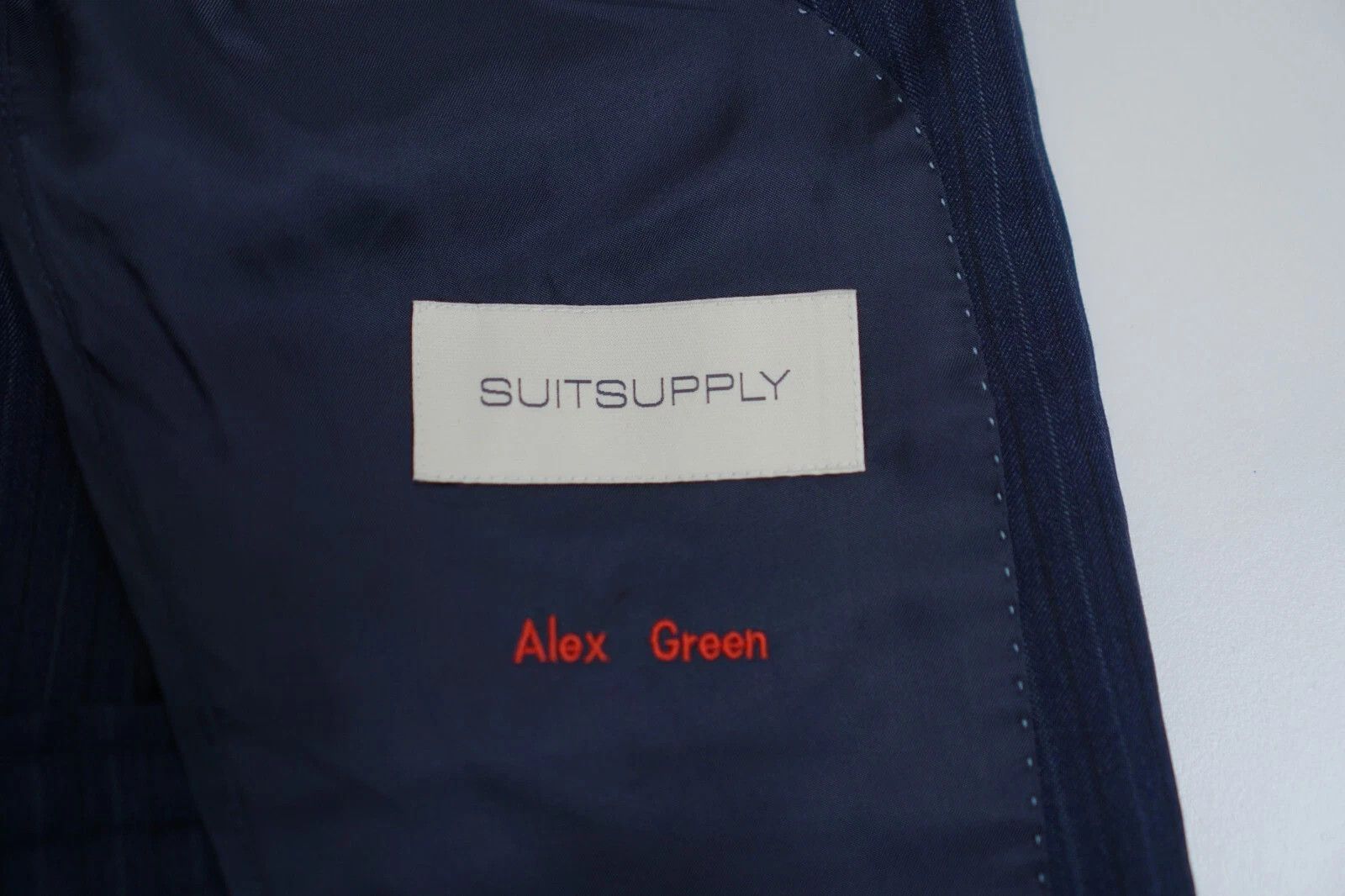 Suitsupply Men Suitsupply Blazer La Spalla Blue Wool Reda 25 UK/US40S Size 40S - 5 Thumbnail