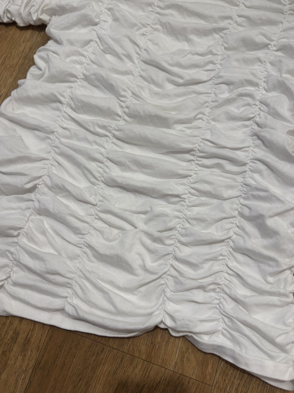 Marni VINTAGE CRINKLED MARNI WHITE WMNS TEE Size S / US 4 / IT 40 - 4 Thumbnail