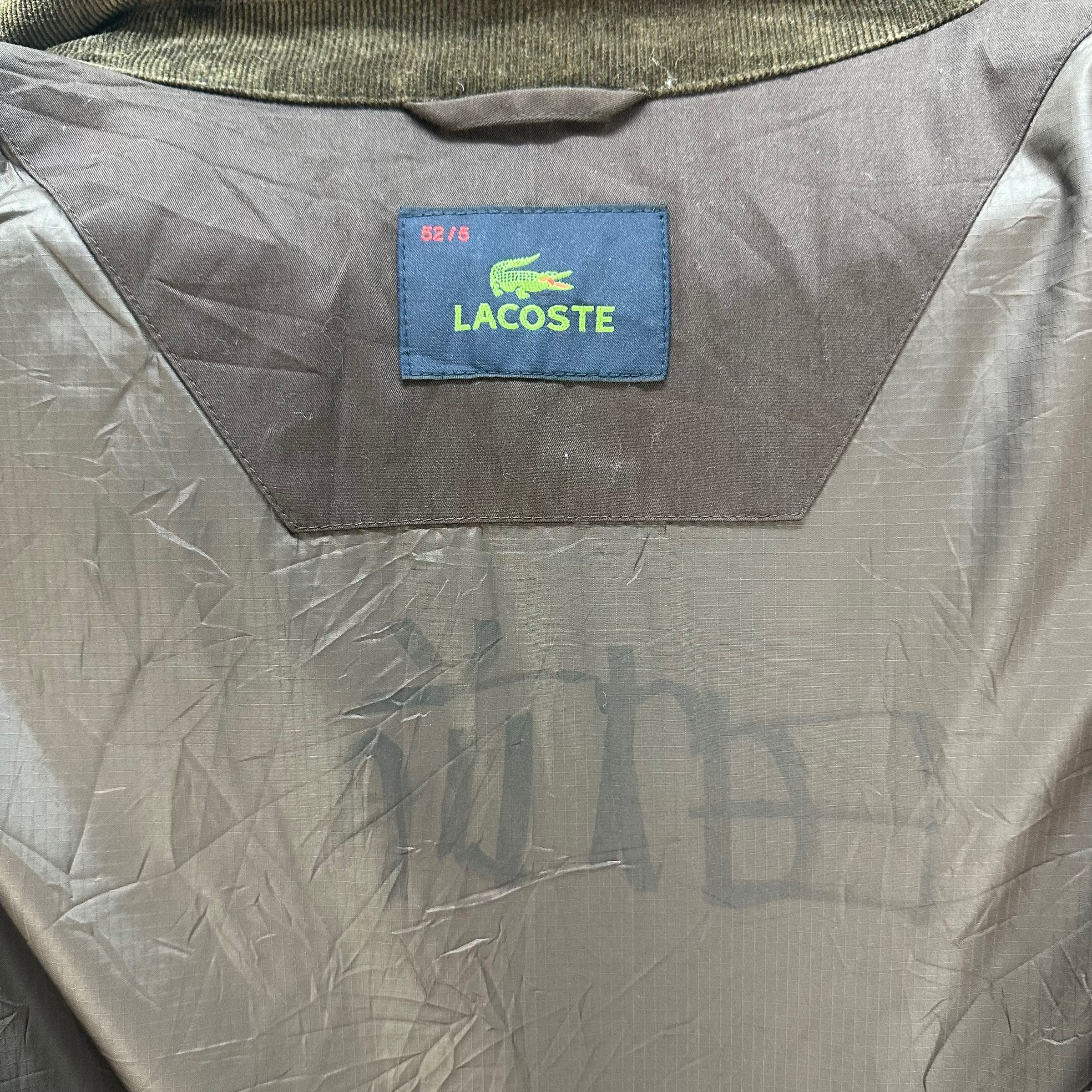 Lacoste VINTAGE LACOSTE QUILTED JACKET #8415-008 Size US L / EU 52-54 / 3 - 8 Thumbnail