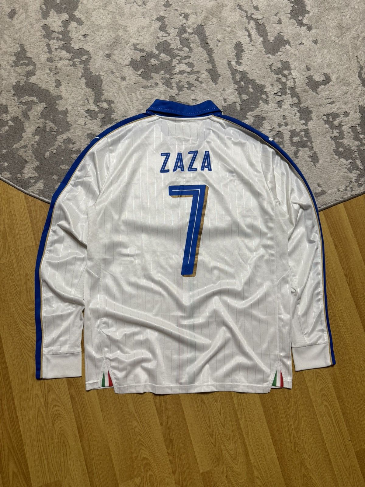 Puma Puma Simone Zaza Italy Long Sleeve Away Jersey 2015/16 Size US L / EU 52-54 / 3 - 2 Thumbnail