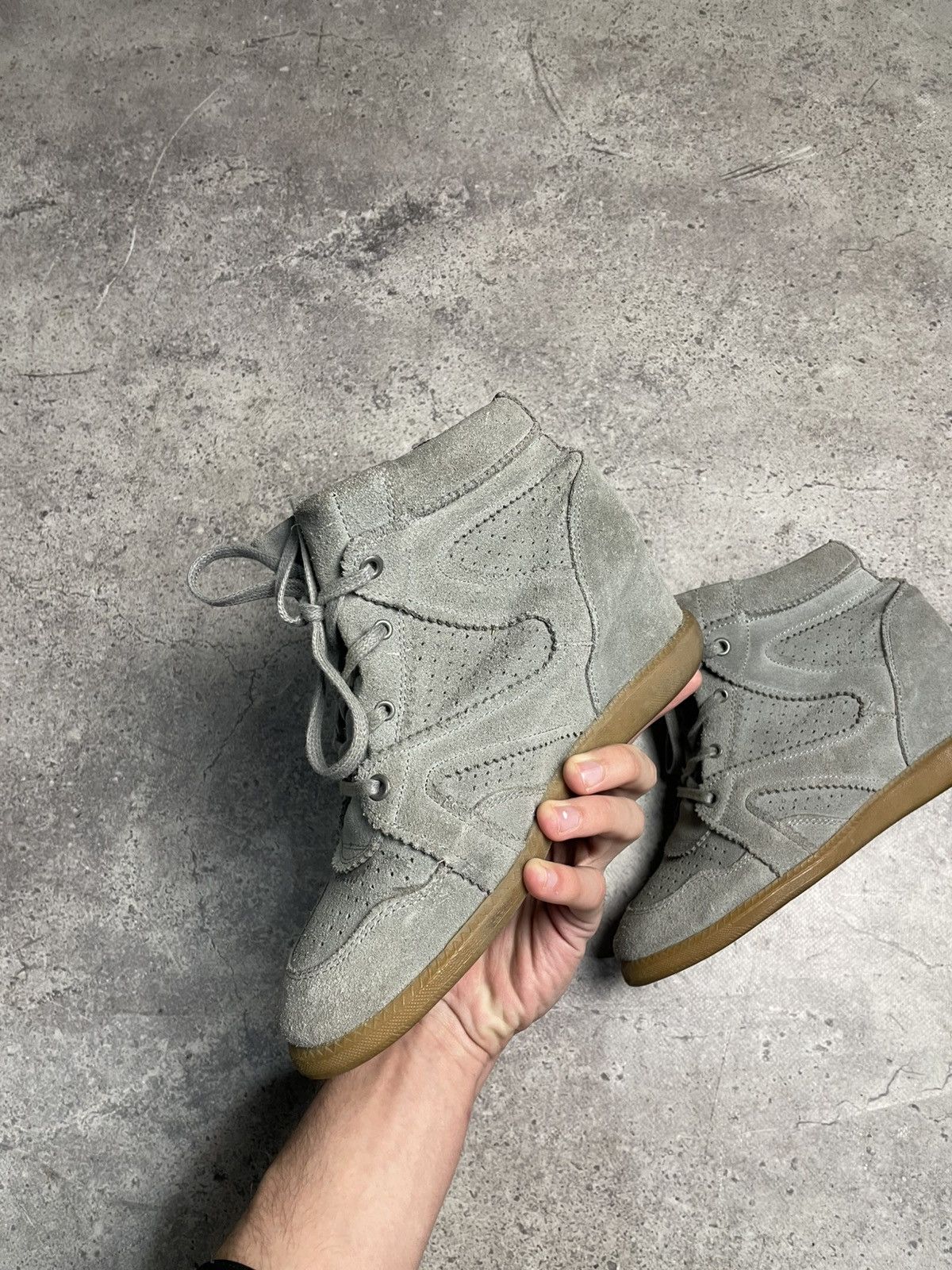 Vintage Y2K Isabel Marant Style Sneakers Opium Avant-Garde Size US 11 / IT 41 - 4 Thumbnail