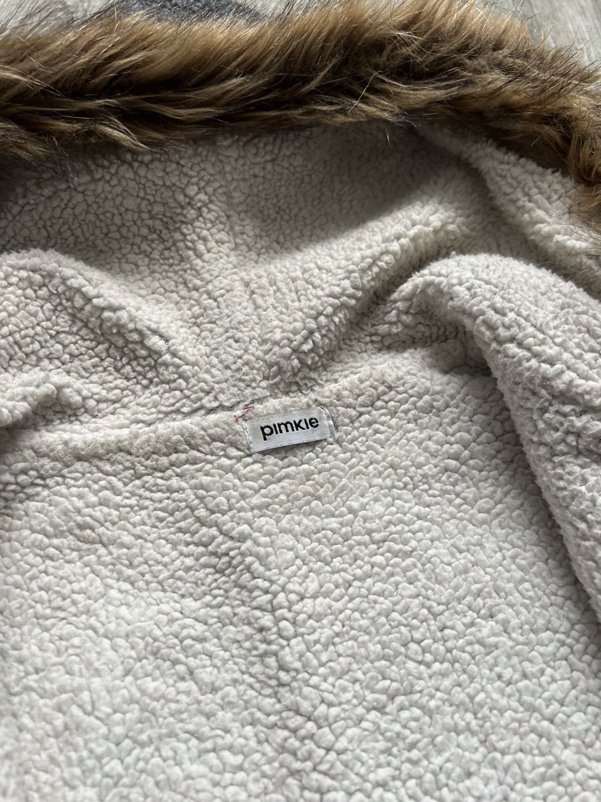 Hysteric Glamour Crazy Vintage Hysteric Glamour Faux Fur Knit Zip Hoodie 00s Size US M / EU 48-50 / 2 - 7 Thumbnail