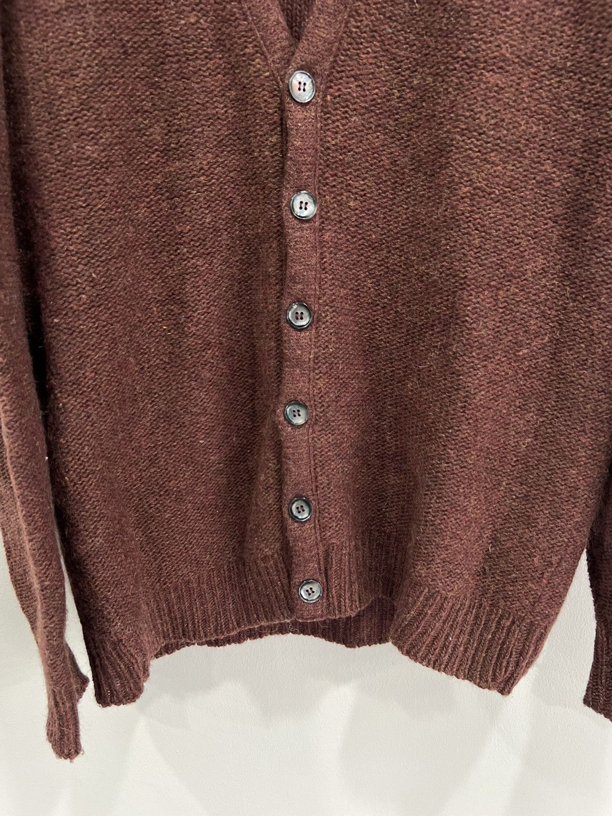 Japanese Brand Vintage 80s Puritan Cardigan Knit Sweater brick Size US L / EU 52-54 / 3 - 2 Thumbnail
