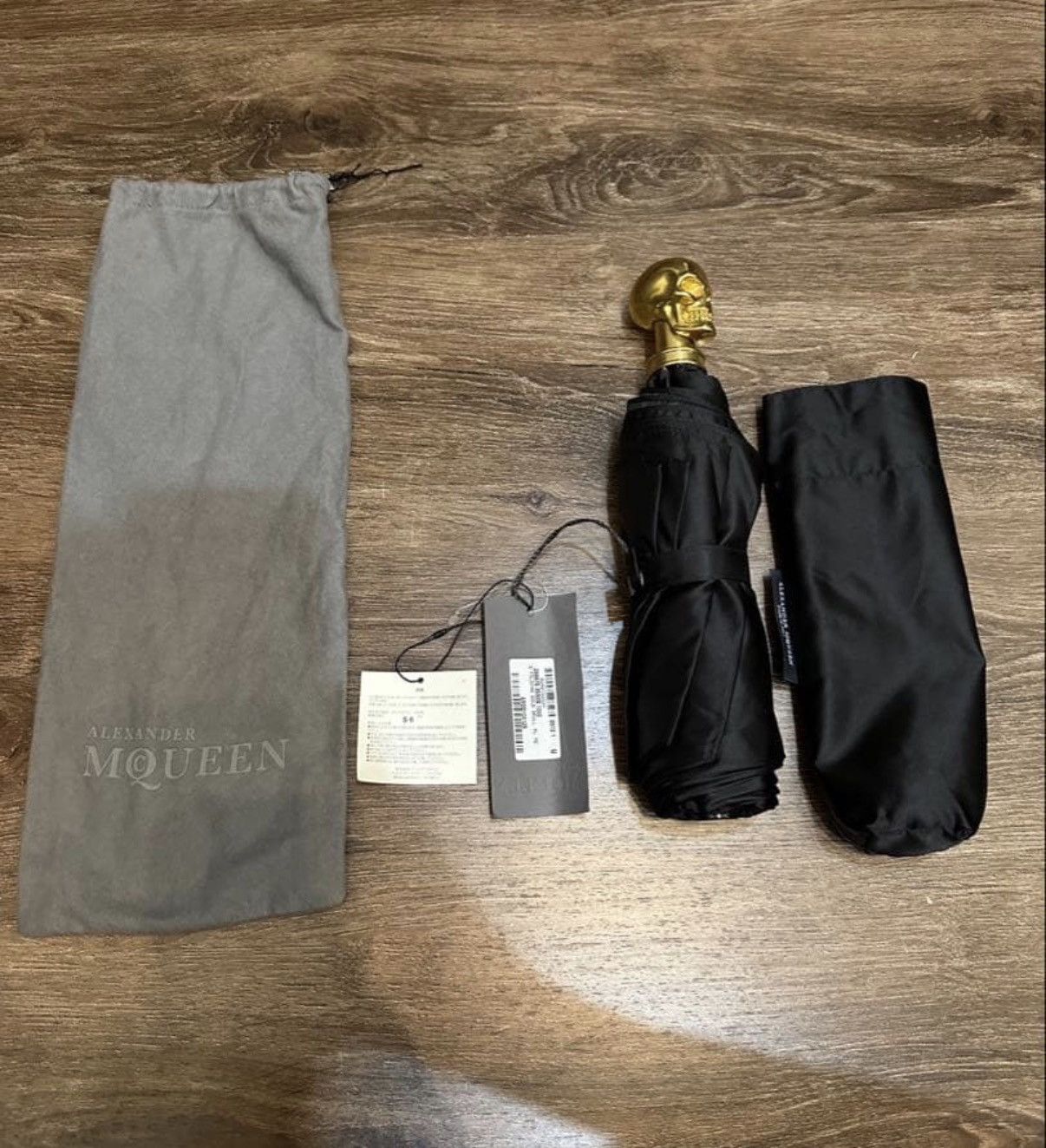Alexander McQueen Alexander McQueen Skull Umbrella Size ONE SIZE - 2 Thumbnail