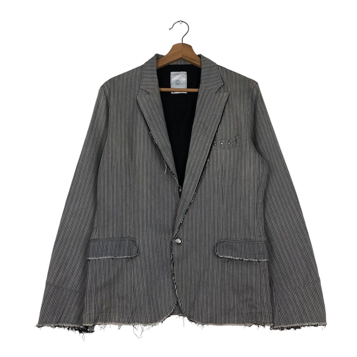 Japanese Brand 🔥VINTAGE HICKORY CHORE JACKET SPIN ISSEY MIYAKE Size US M / EU 48-50 / 2 - 1 Thumbnail