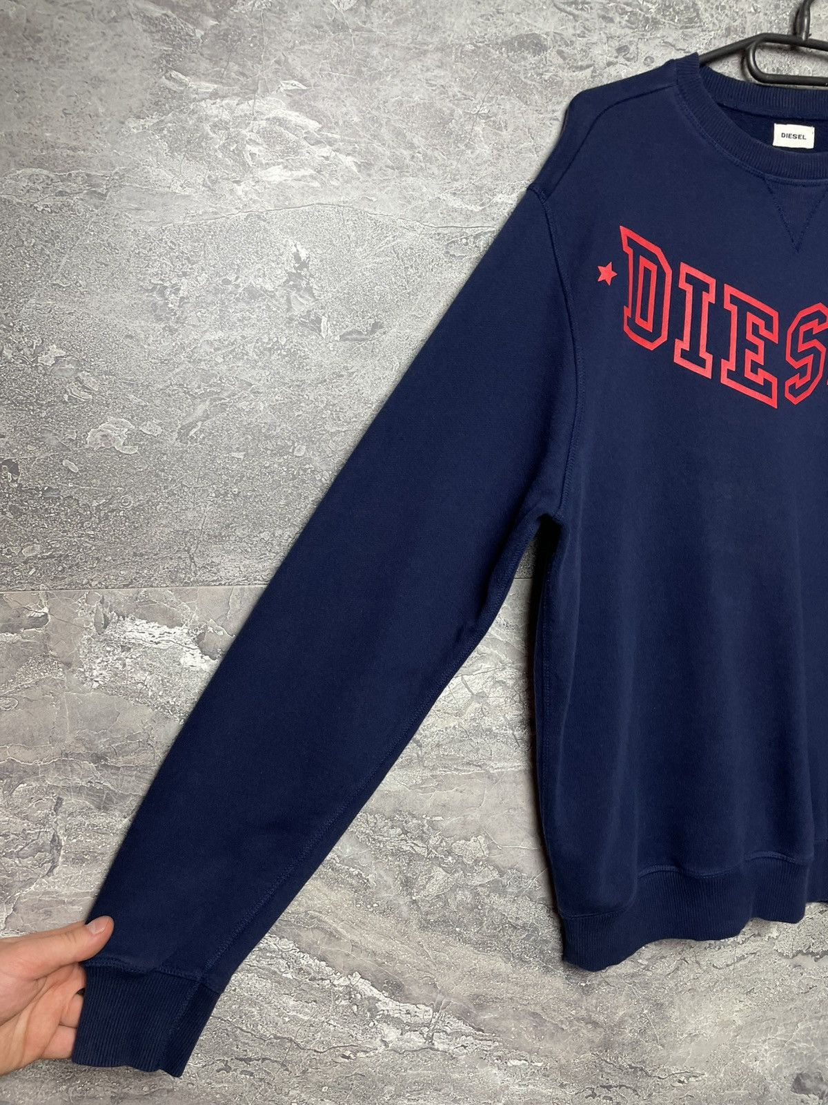Diesel Diesel Big Logo Sweatshirt Crew Neck Size US L / EU 52-54 / 3 - 4 Thumbnail