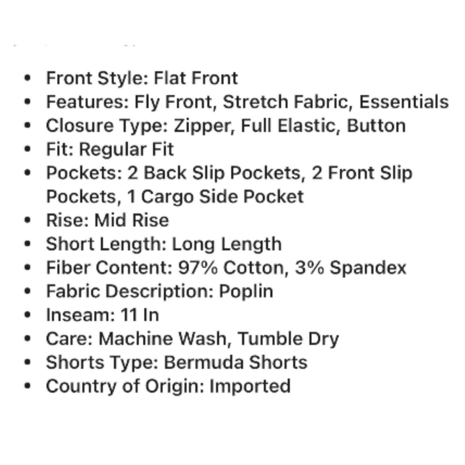 Other St. John's Bay - Women's Mid-Rise Cargo Bermuda Short - Beig Size 26" / US 2 / IT 38 - 10 Thumbnail
