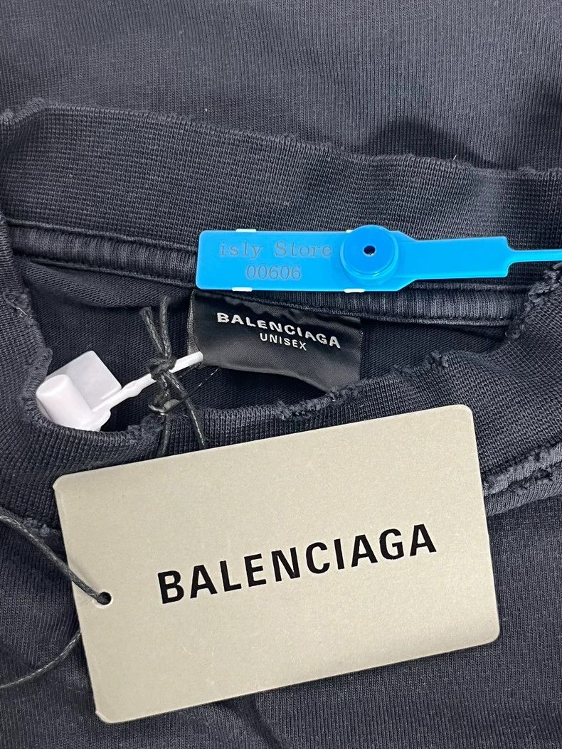 Balenciaga Balenciaga Adhesive tape short sleeve T-shirt Size US XS / EU 42 / 0 - 3 Thumbnail