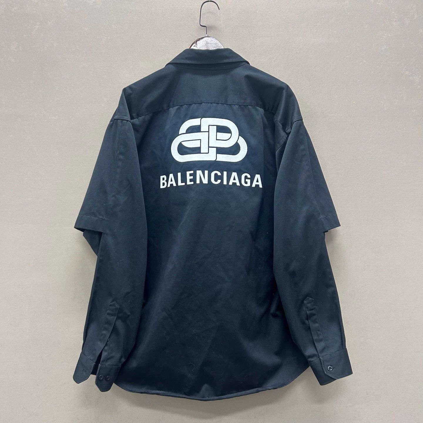 Balenciaga Balenciaga Black Shirt Jacket EU39 Size US XXS / EU 40 - 2 Thumbnail