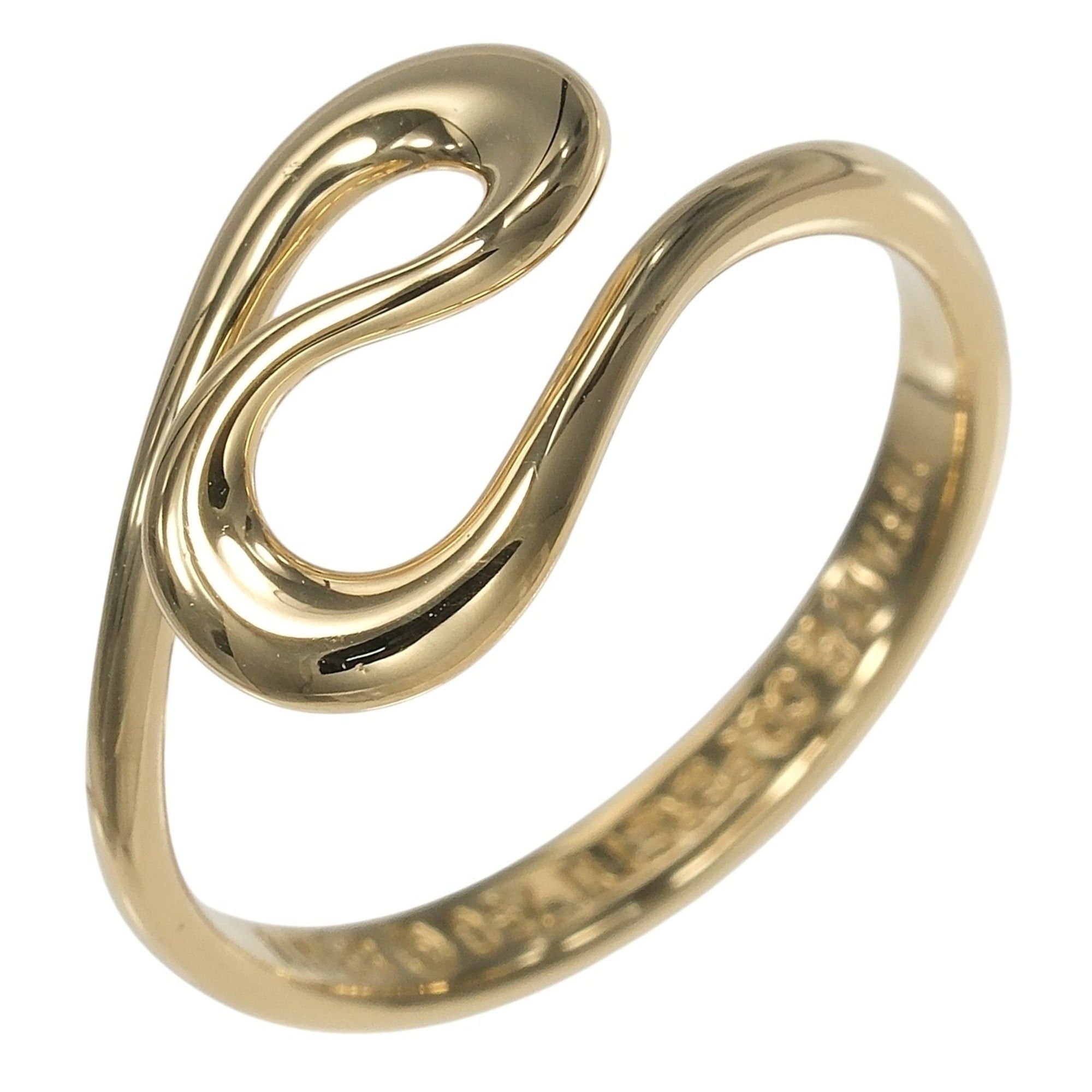 Tiffany & Co. Tiffany & Co. Open Wave Ring, Size 9, 18K Yellow Gold, Approx. 2.5g. Size ONE SIZE - 1 Thumbnail