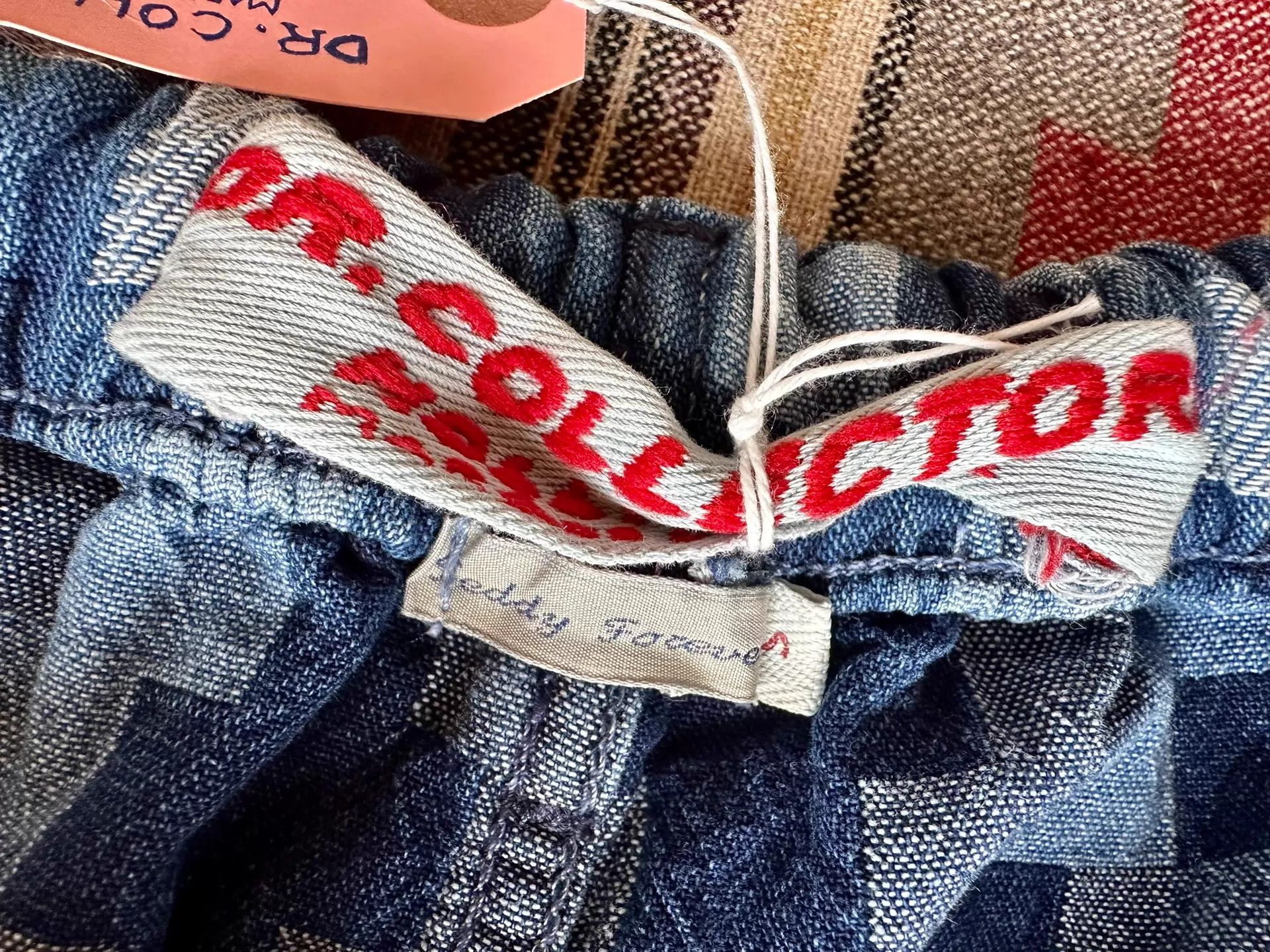 Dr. Collectors Dr.Collectors P38 Jacquard Denim Tapered USA Hand-Dyed Size US 29 - 5 Thumbnail