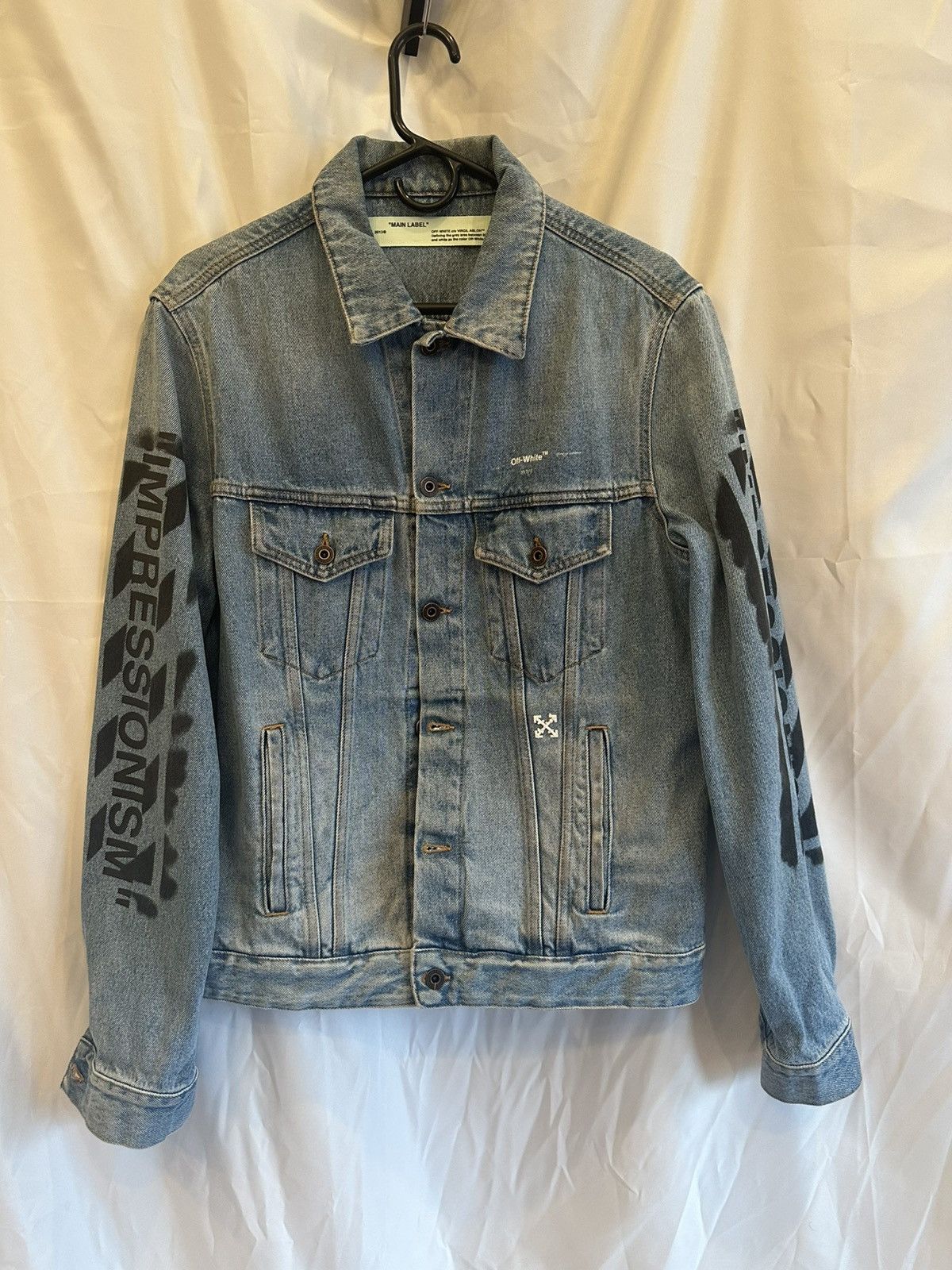 Off-White Off-White Denim Jacket Size US L / EU 52-54 / 3 - 1 Thumbnail