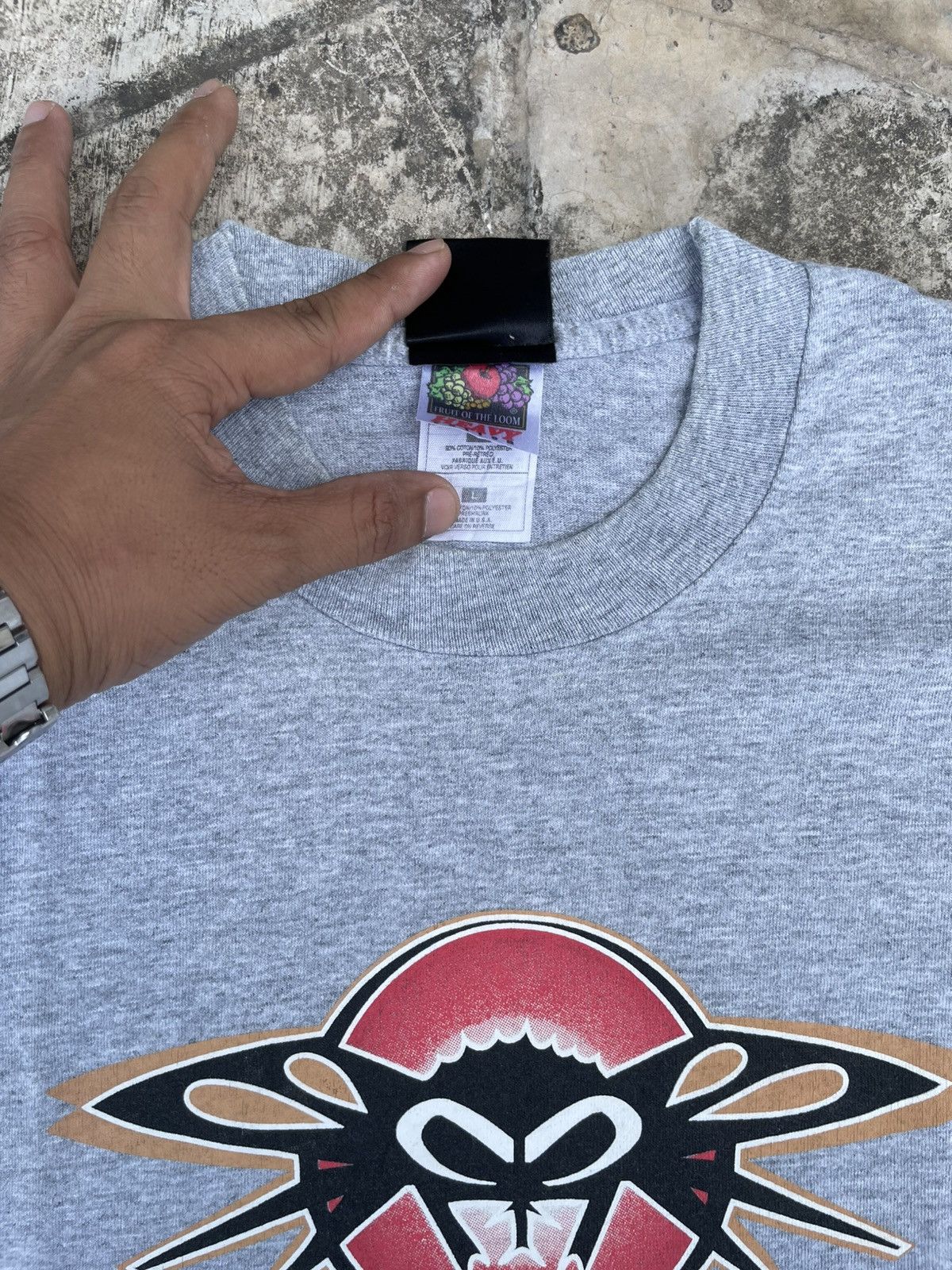 Vintage Vintage Black Flys tee Size US L / EU 52-54 / 3 - 4 Thumbnail