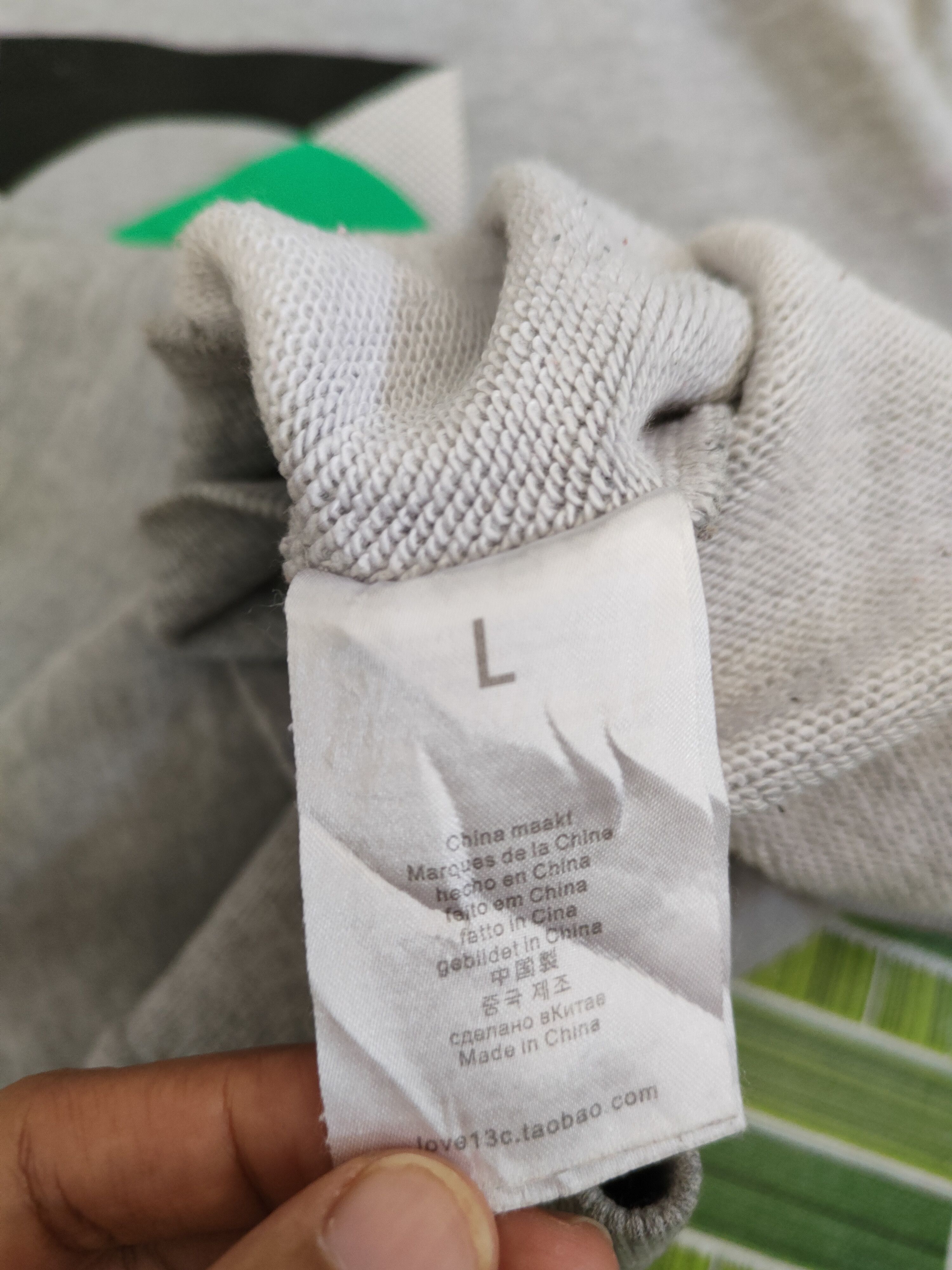 Japanese Brand × Vintage Love Thirteen Gray Sweatshirts #S2518 Size US L / EU 52-54 / 3 - 12 Thumbnail