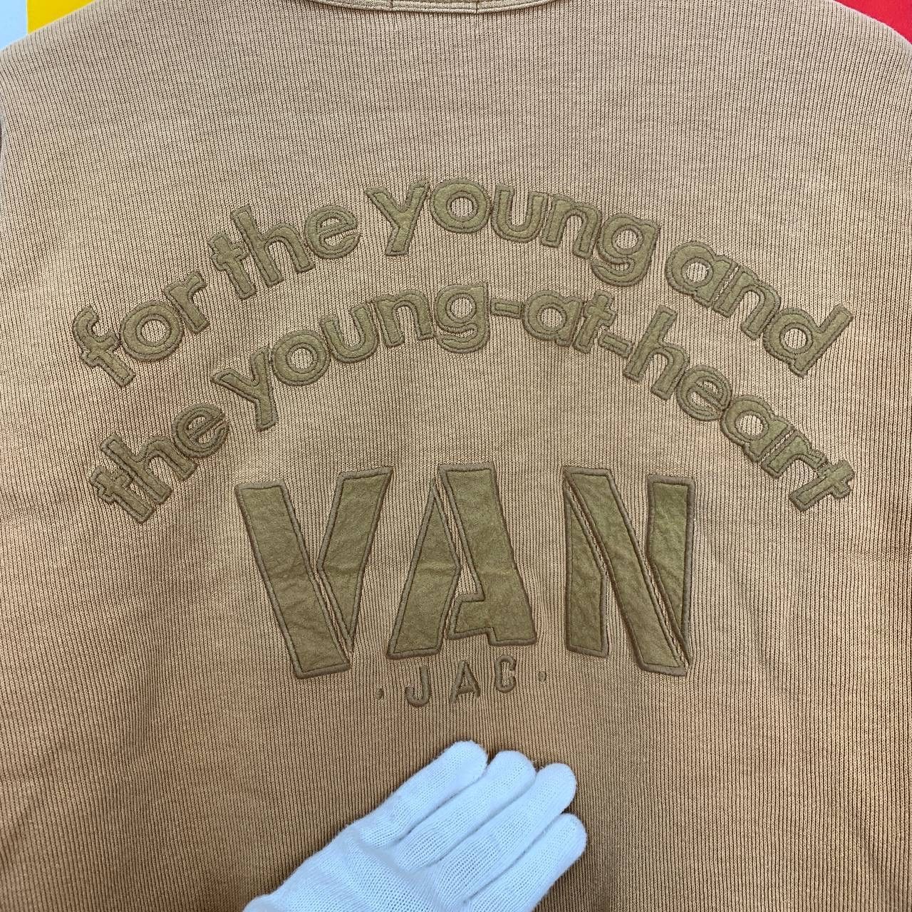 Japanese Brand VAN JAC Crew Neck Sweatshirt #2011-12 Size US M / EU 48-50 / 2 - 2 Thumbnail