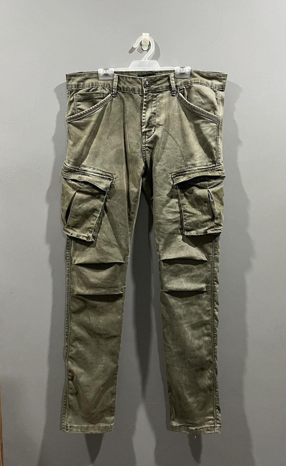 Balmain Balmain Skinny Fit Stretch Cotton Cargo Pants Size US 36 / EU 52 - 1 Thumbnail